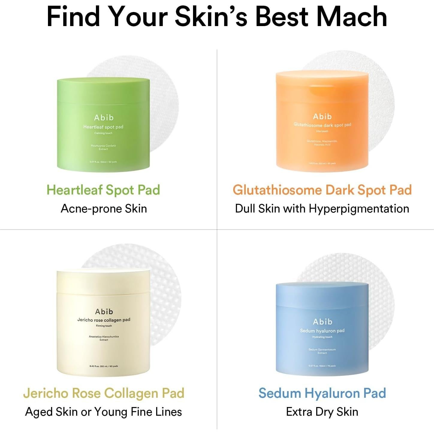 Abib Almohadillas Calmantes para Acné 80 Unidades