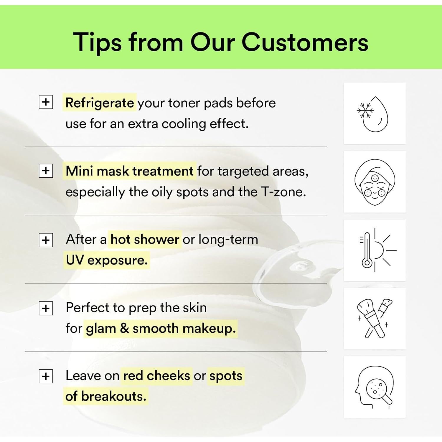 Abib Almohadillas Calmantes para Acné 80 Unidades