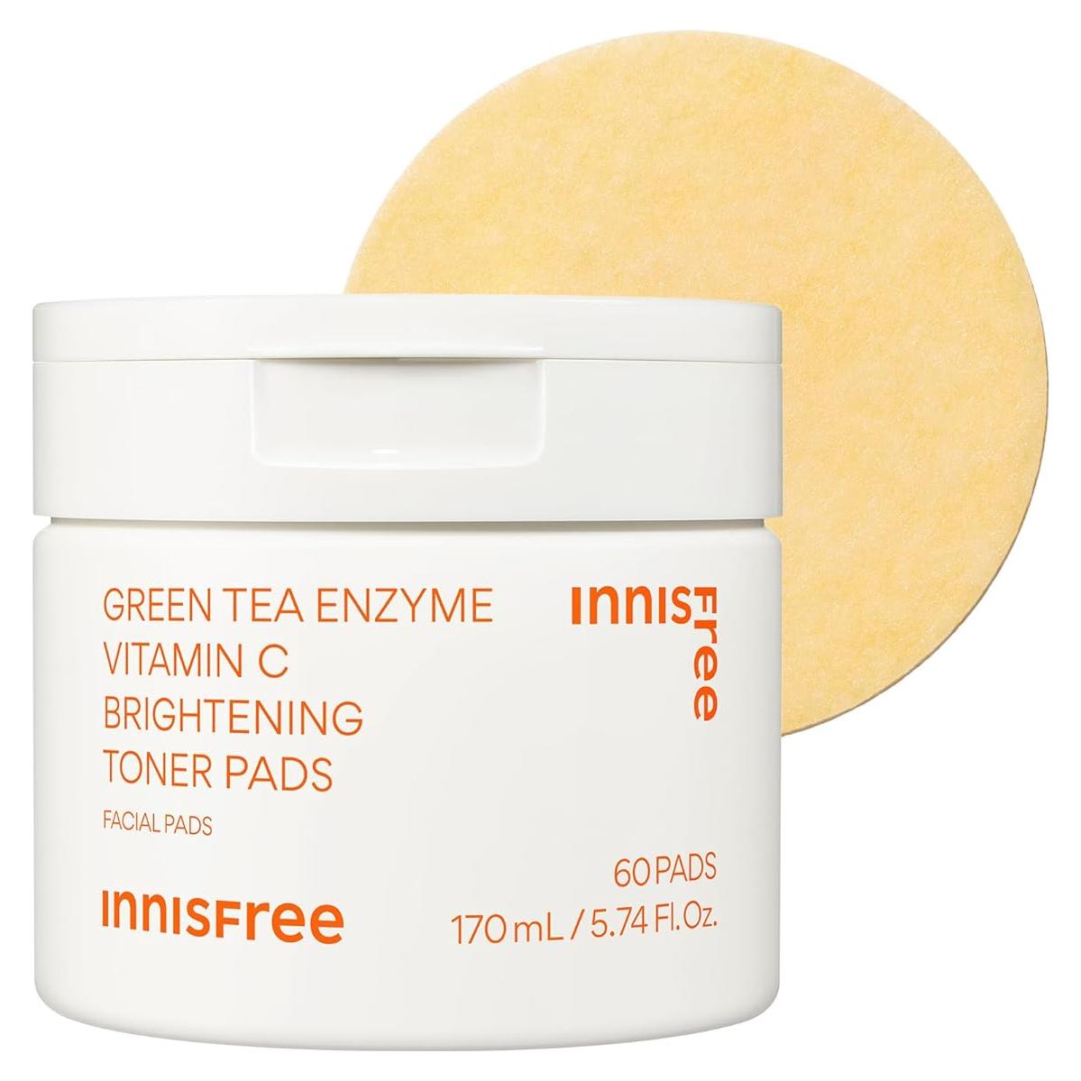 Discos Tónicos Iluminadores Innisfree Vitamina C 295g