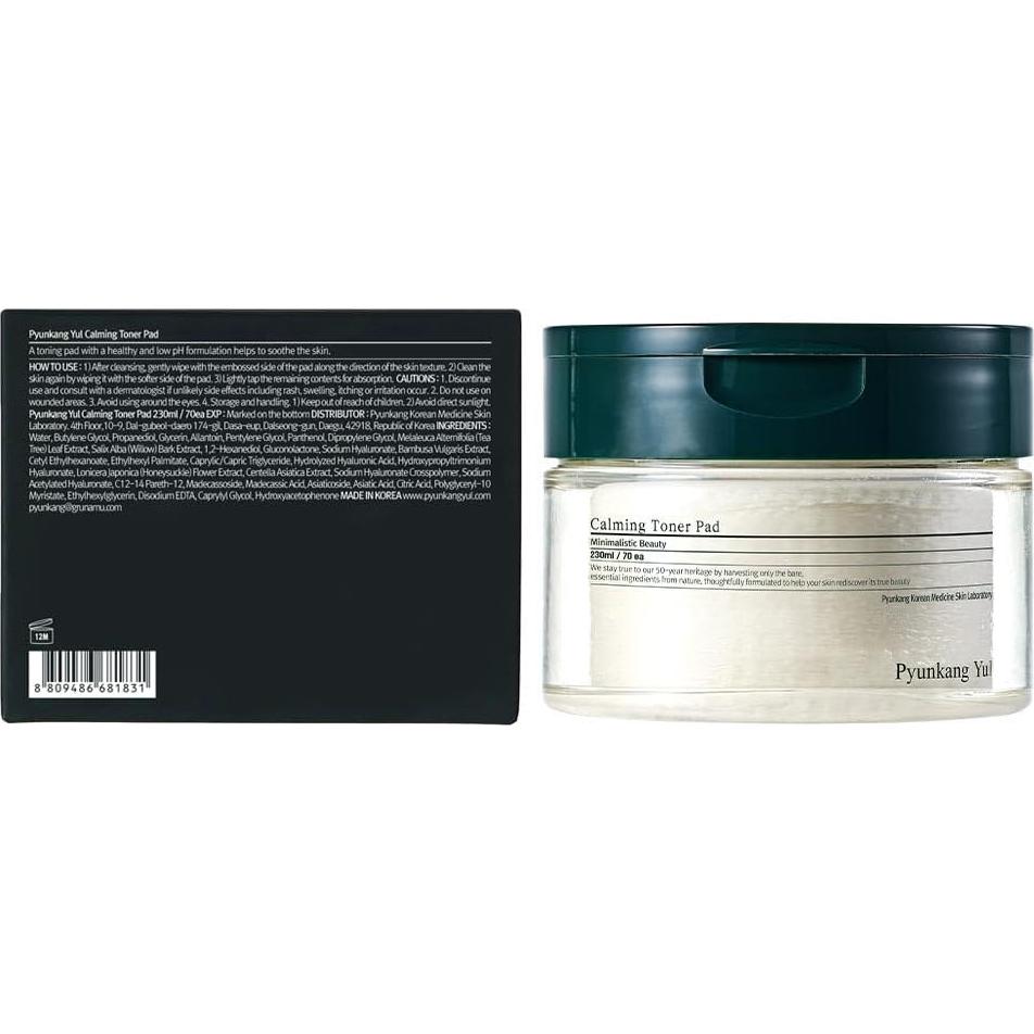 Almohadilla Tonificante Calmante Pyunkang Yul 70ea 220ml