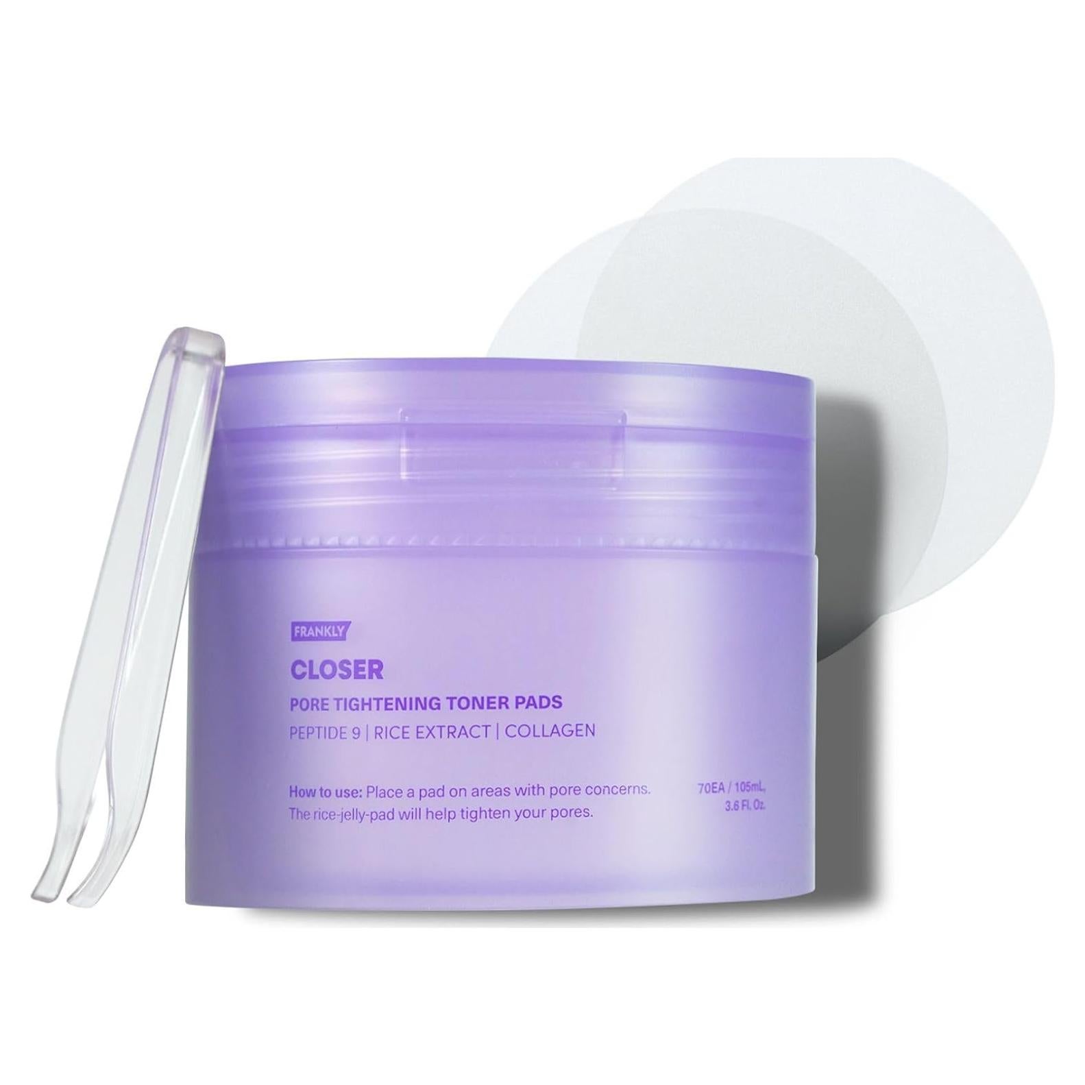 Almohadillas Tonificantes Frankly con Extracto de Arroz 9 Péptidos