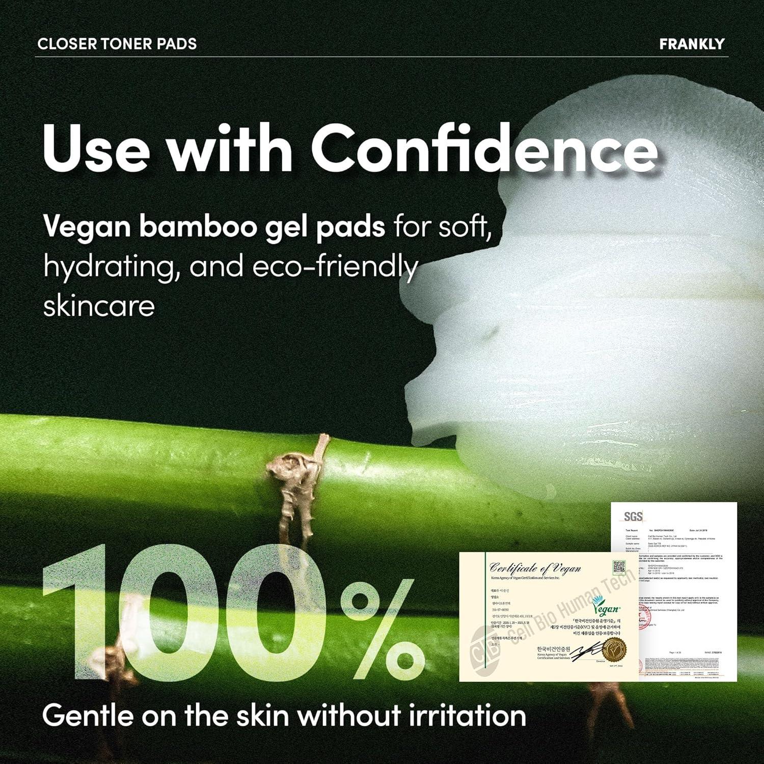 Almohadillas Tonificantes Frankly con Extracto de Arroz 9 Péptidos