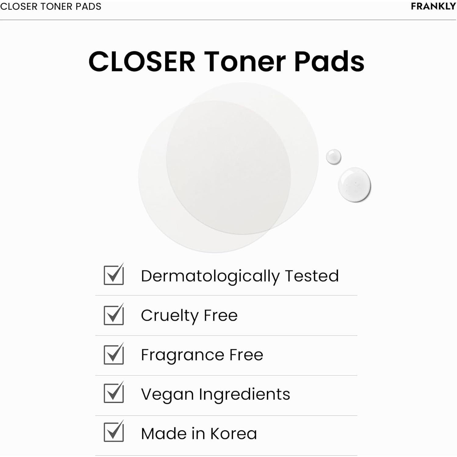 Almohadillas Tonificantes Frankly con Extracto de Arroz 9 Péptidos