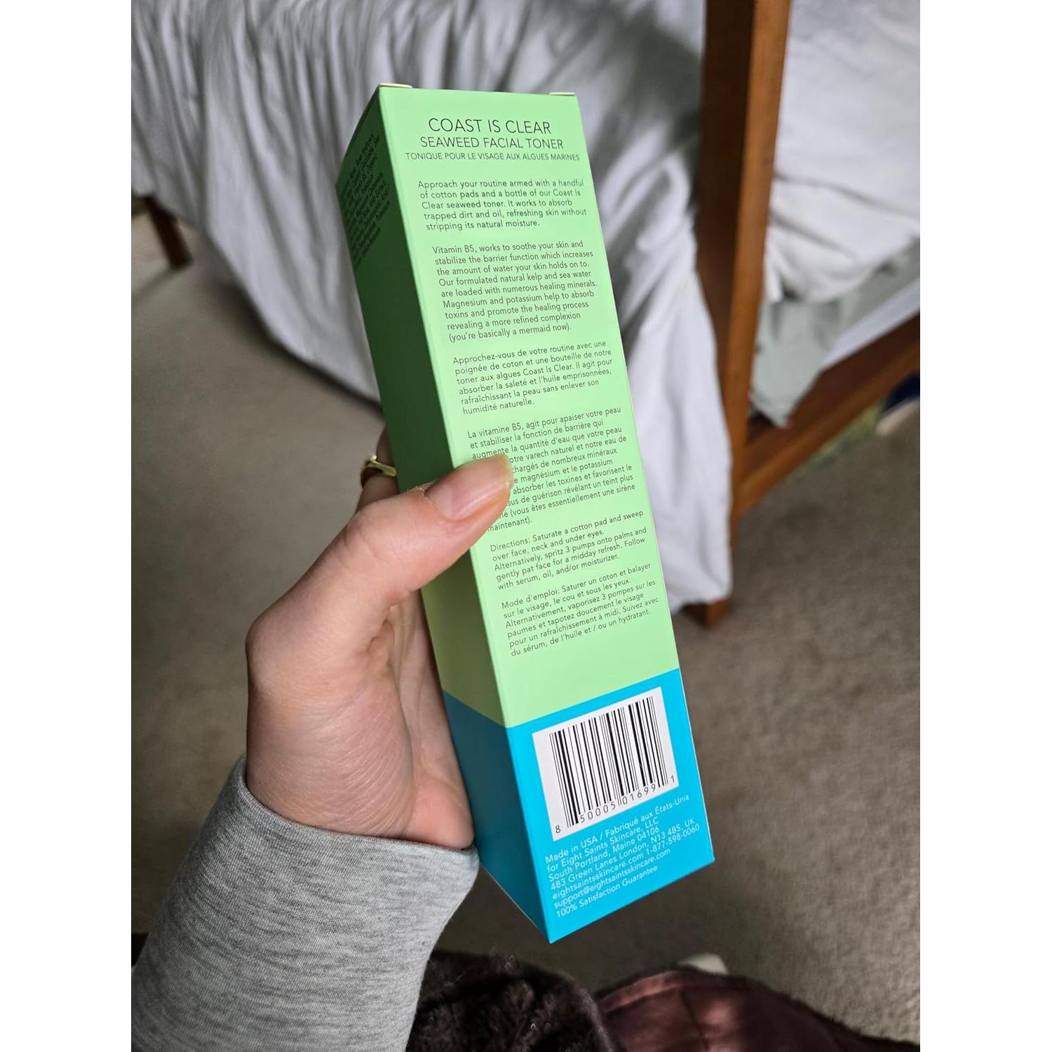 Tónico Facial Anti Envejecimiento Eight Saints 170g Orgánico