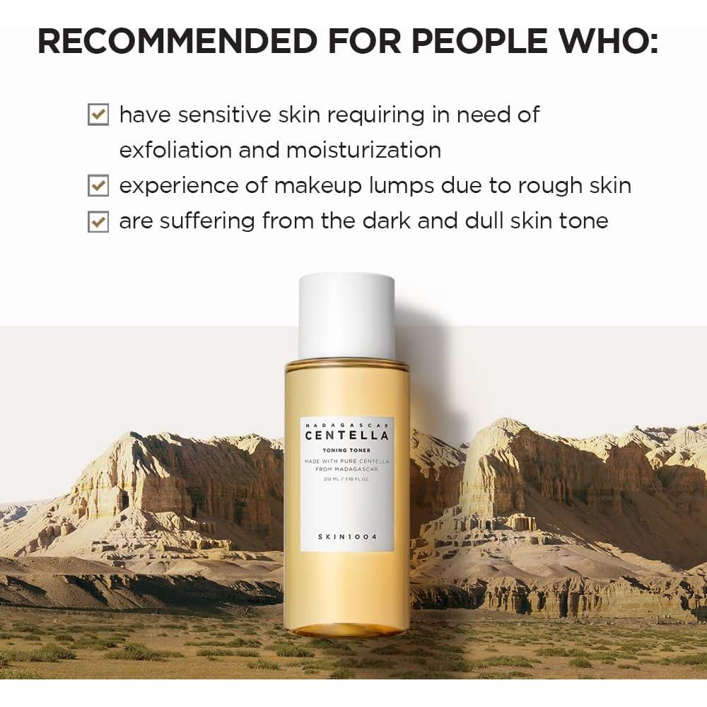 Tónico Facial SKIN1004 Centella 210ml PHA Hidratante