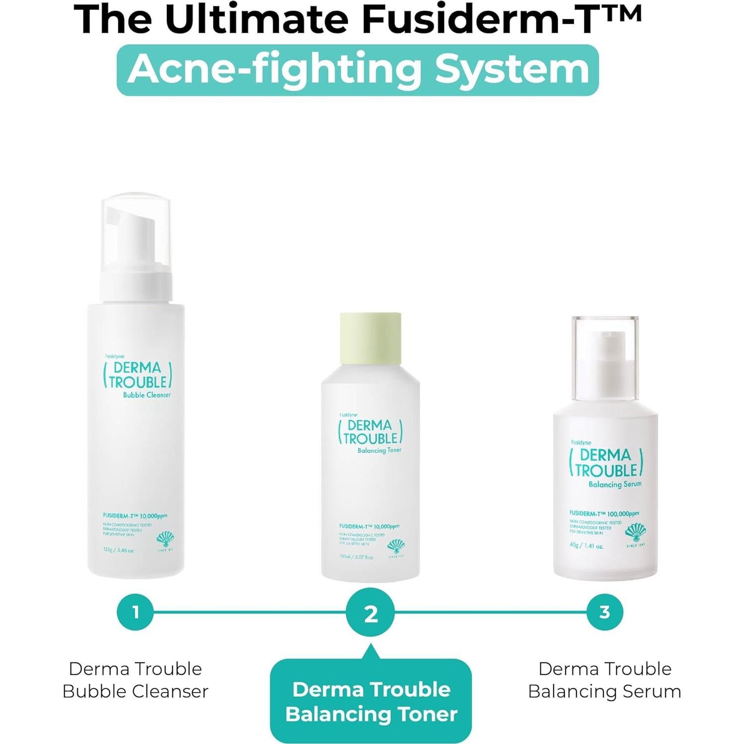 Tónico Equilibrante Fusidyne Derma Trouble 150ml Piel Acné