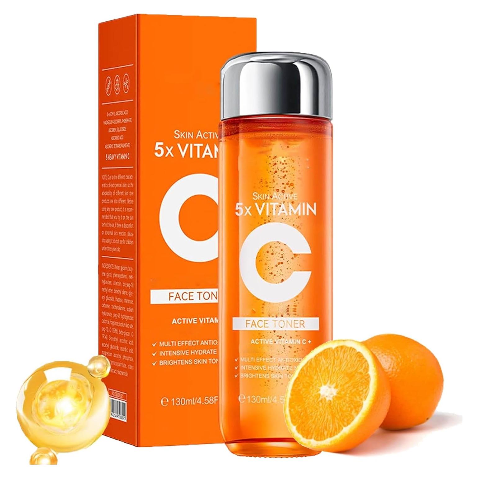 Tónico Facial de Vitamina C 130ml ANEFOSE Hidratante