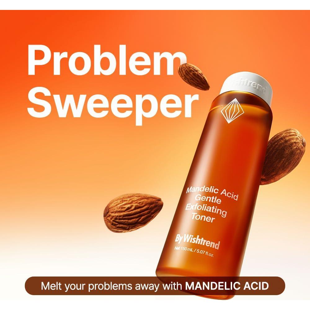 Agua Preparatoria para la Piel Wishtrend 120 ml Ácido Mandélico 5%