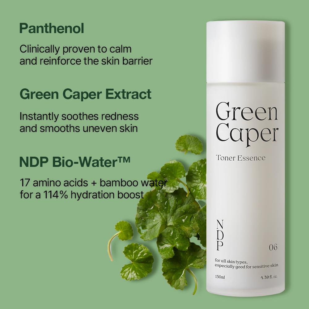 Toner Lechoso NDP Green Caper 130ml Hidratante Coreano