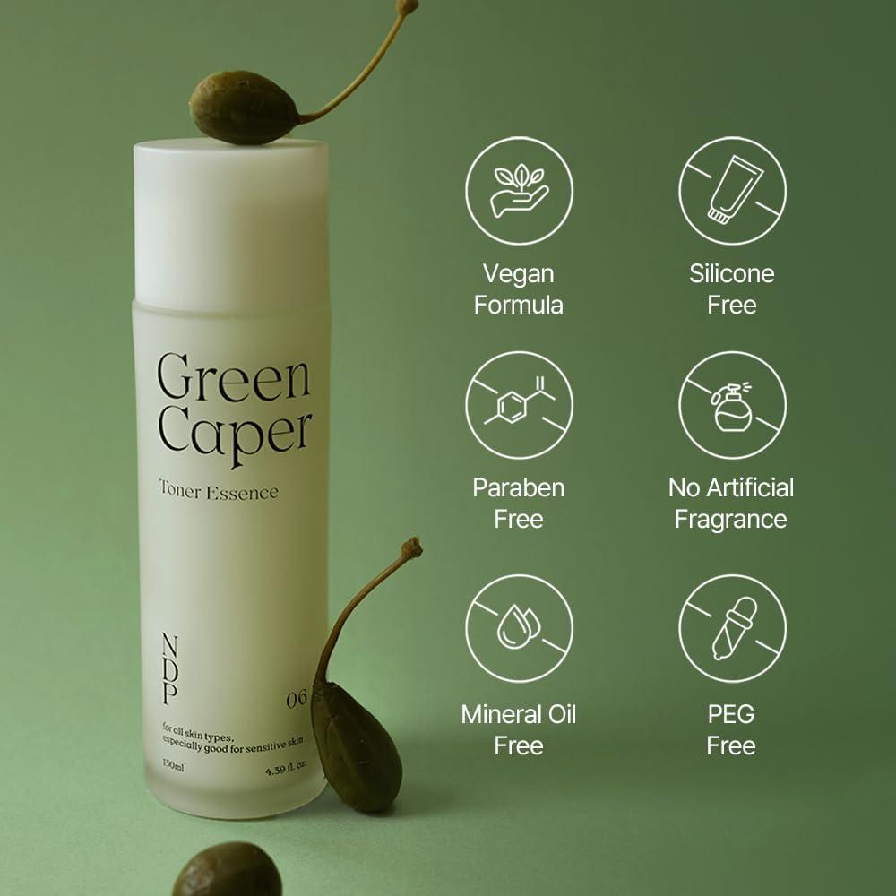 Toner Lechoso NDP Green Caper 130ml Hidratante Coreano