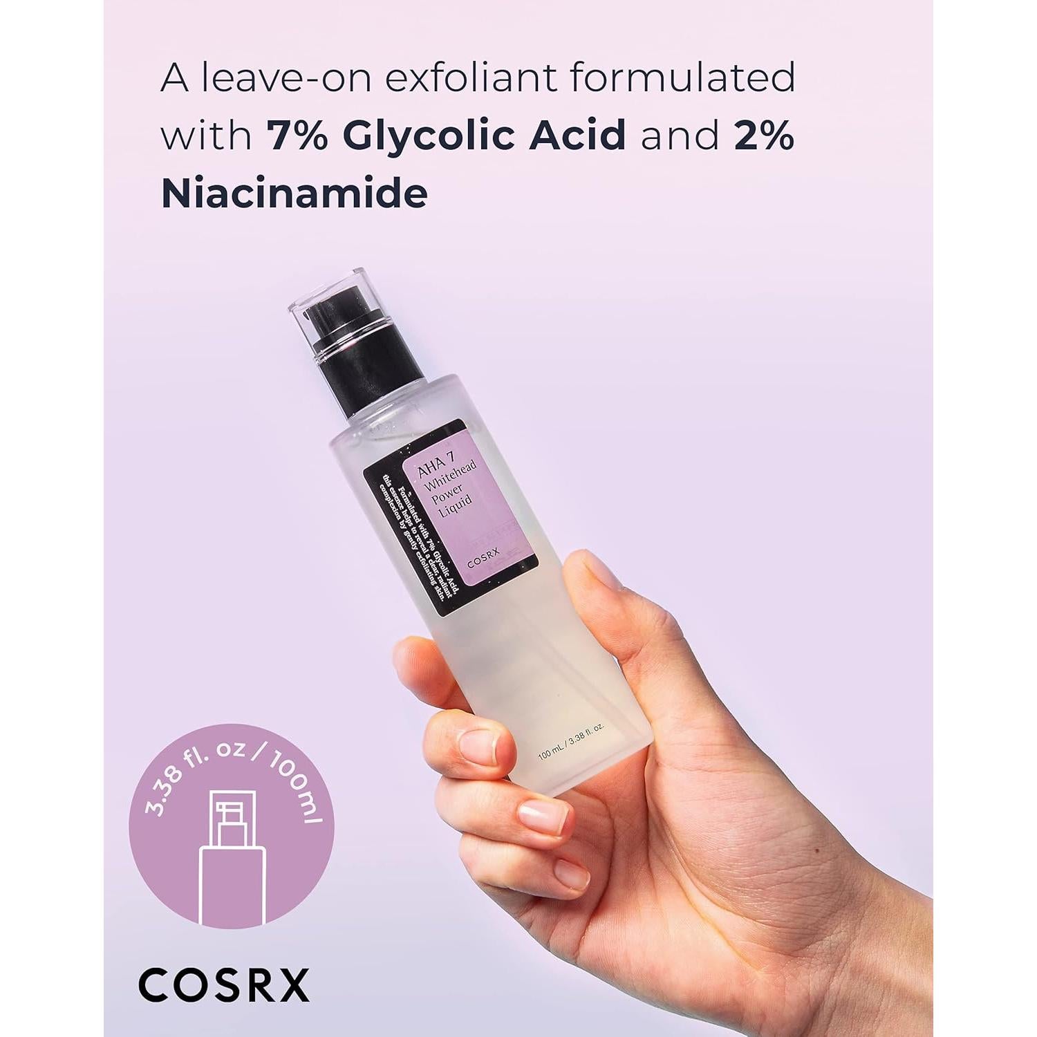 COSRX 7% Ácido Glicólico Líquido Exfoliante 100 ml
