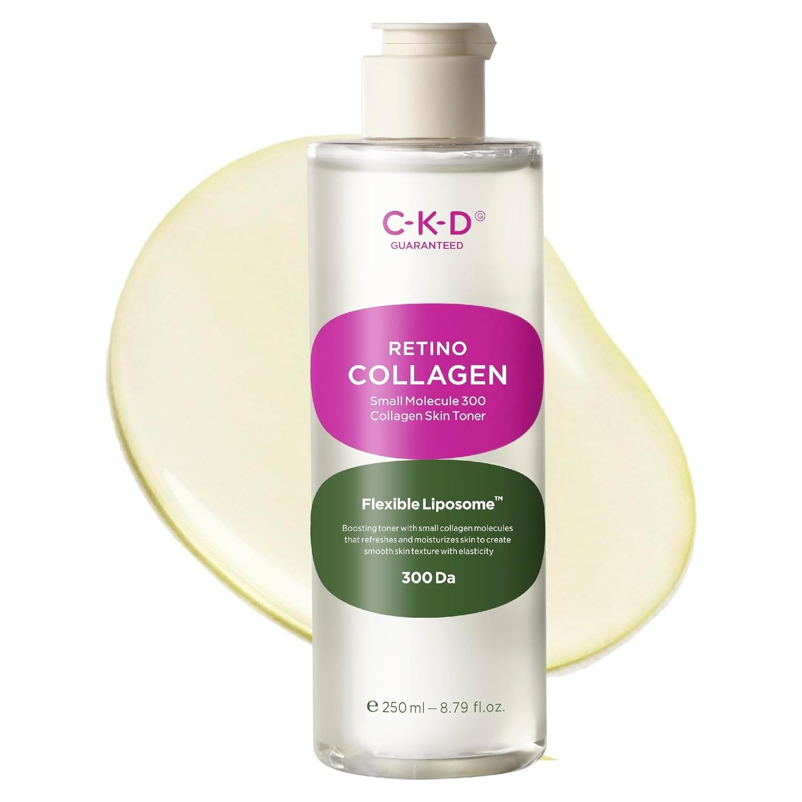 Tónico Facial CKD Colágeno 259 ml Hidratante Piel Sensible