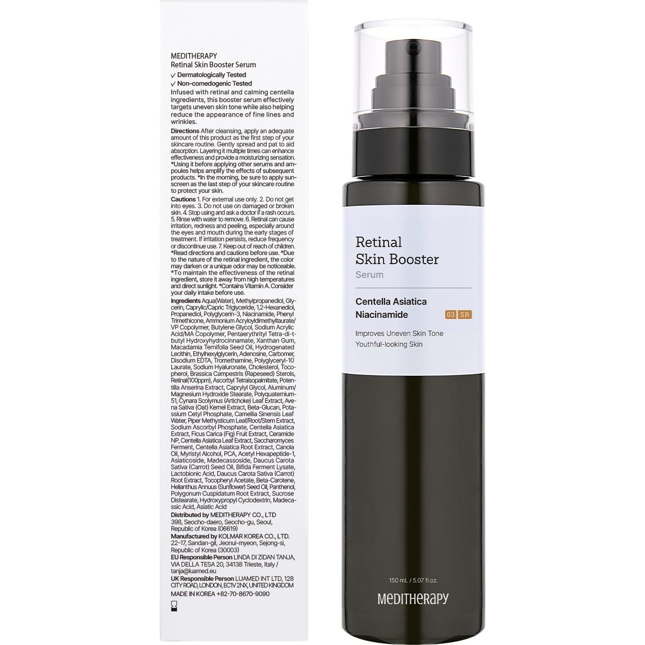 Suero Facial MEDITHERAPY Retinal 150ml Piel Sensible