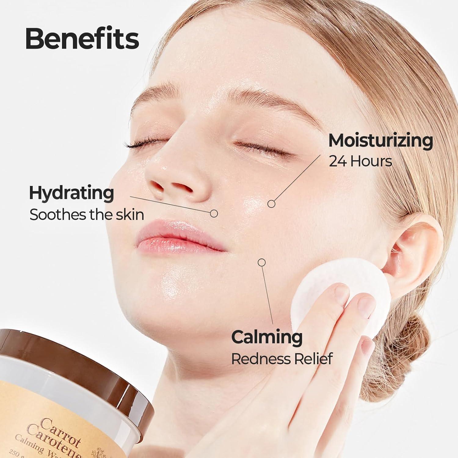 Almohadillas Calmantes Skinfood Zanahoria 250g - 60 Hojas