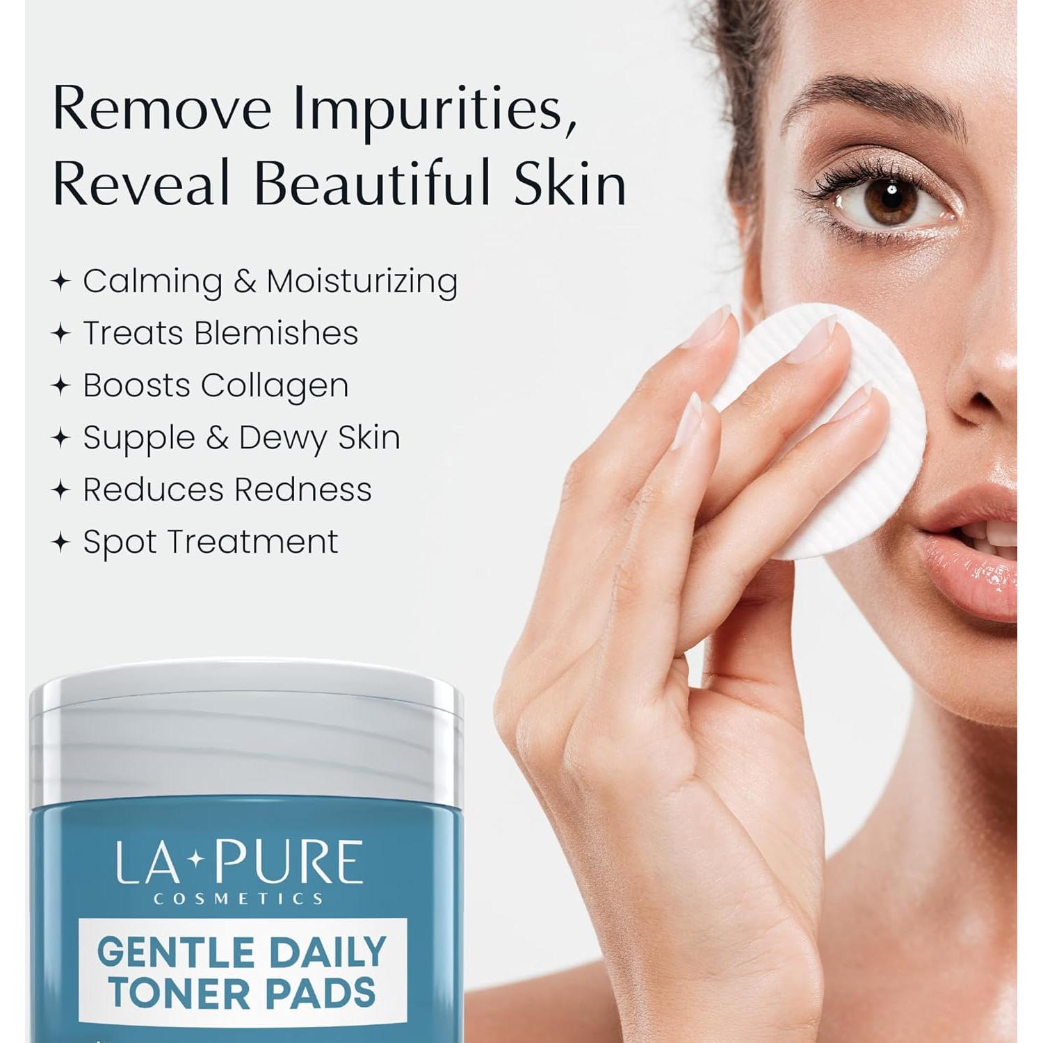 Discos Tónicos Coreanos La Pure 100 Ct - Hidratantes y Exfoliantes