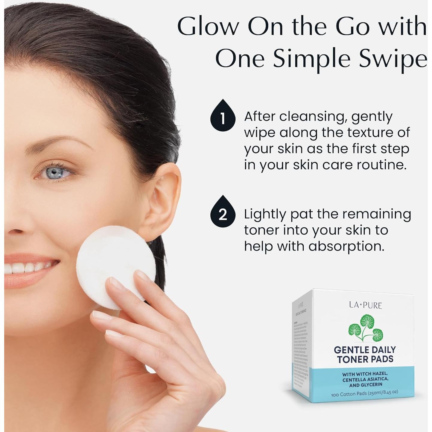 Discos Tónicos Coreanos La Pure 100 Ct - Hidratantes y Exfoliantes