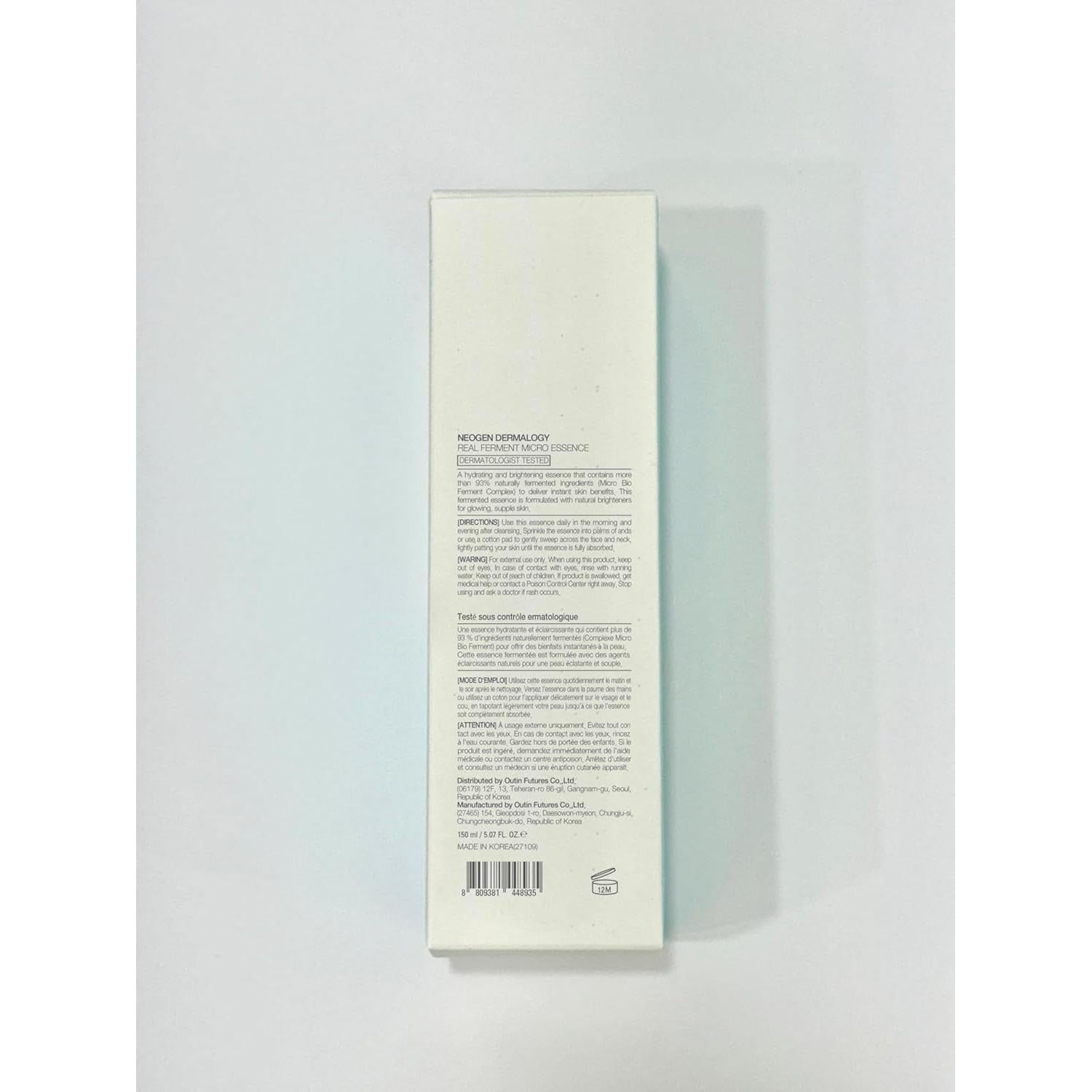 Esencia Facial Micro Fermentada NEOGEN 150ml Hidratante