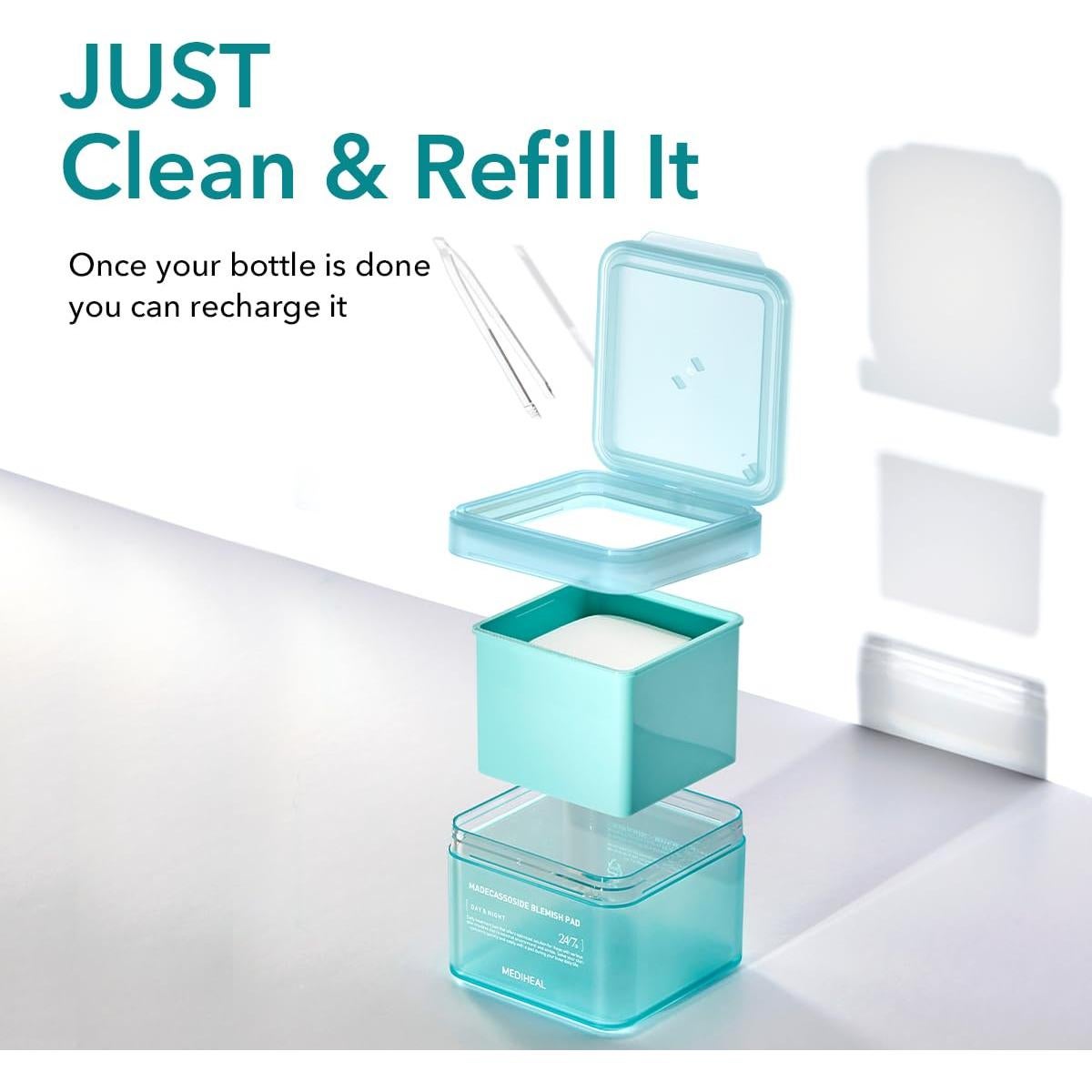 Recarga Discos Tonificantes Mediheal Madecassoside 100 Unidades