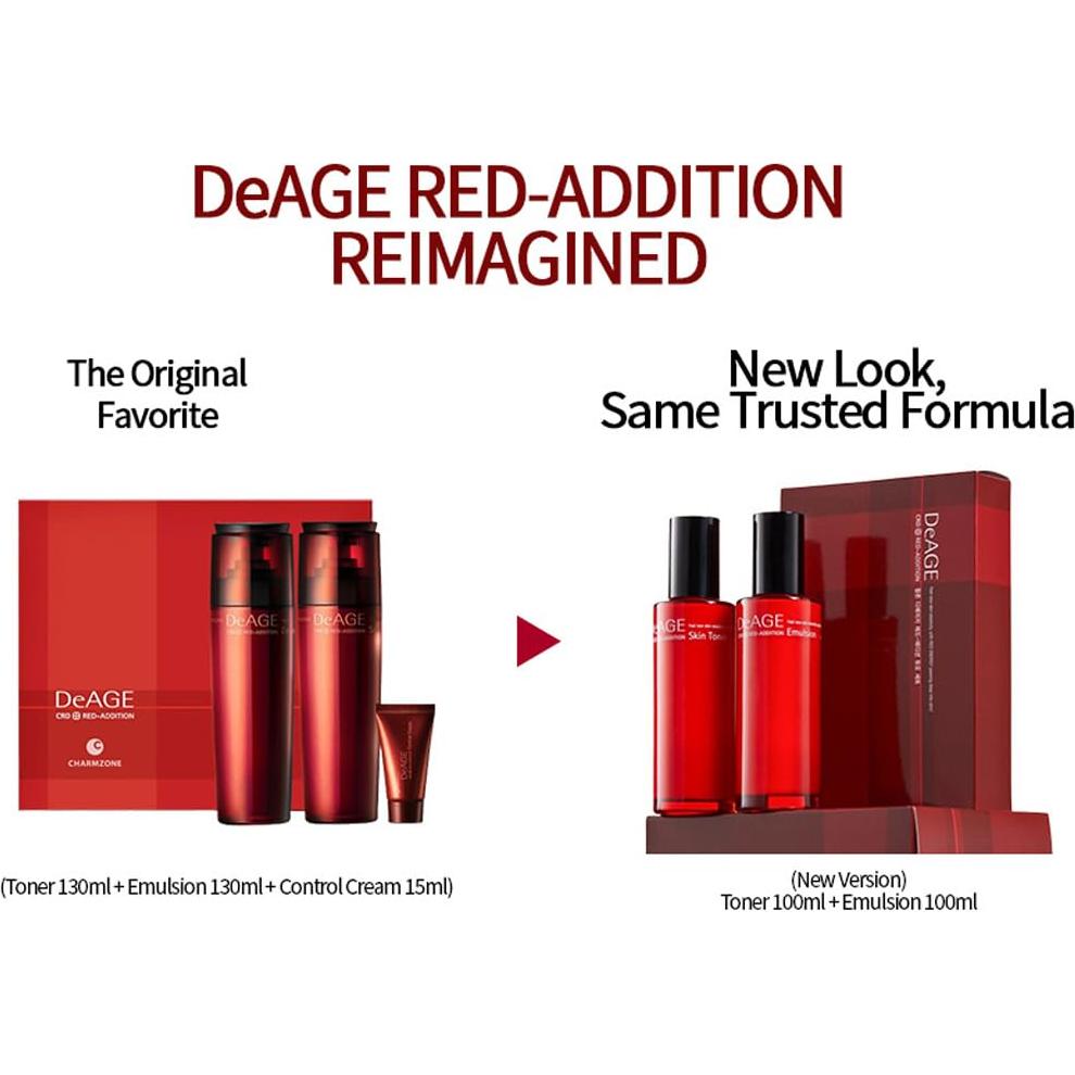 Set Cuidado Piel Charmzone DeAge Red Addition 100ml Duo