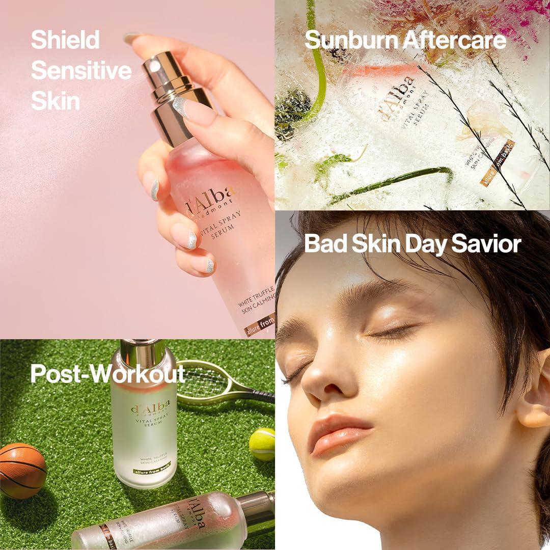 Suero Vital Bruma Facial D'Alba Trufa Blanca 150ml