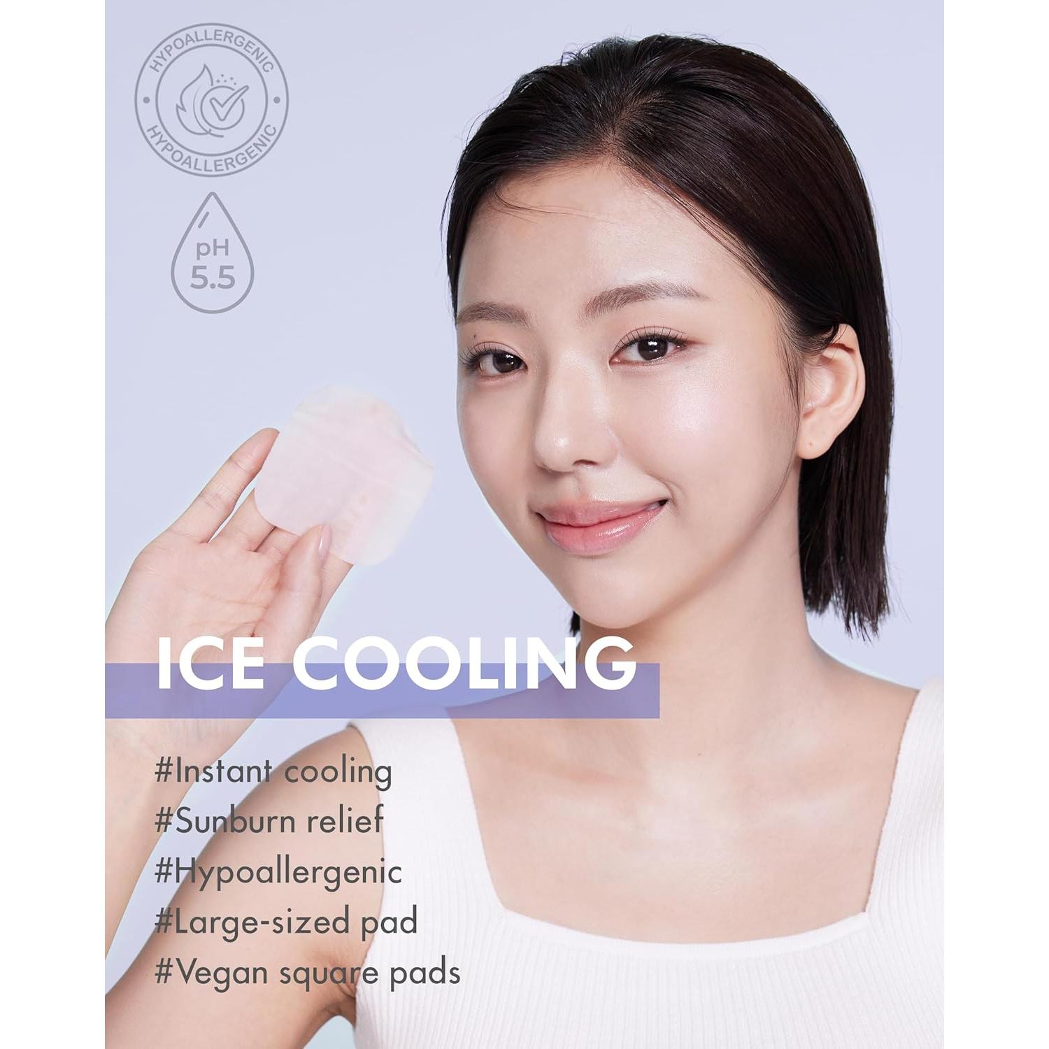 Almohadillas Tonificantes Frías DERMAL - 120 Unidades con Aloe Vera