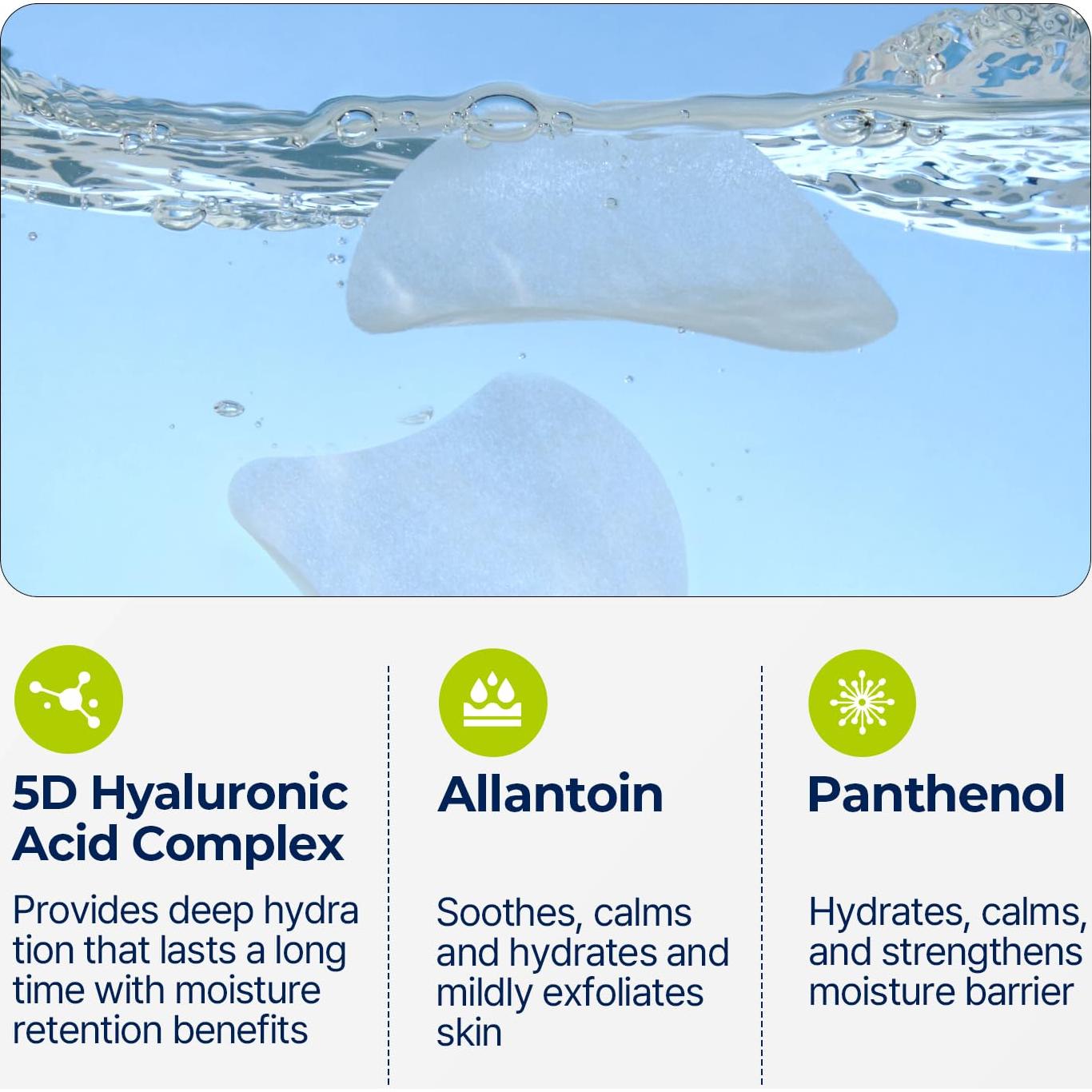 Torriden DIVE IN Almohadillas Faciales 80 Pads Ácido Hialurónico