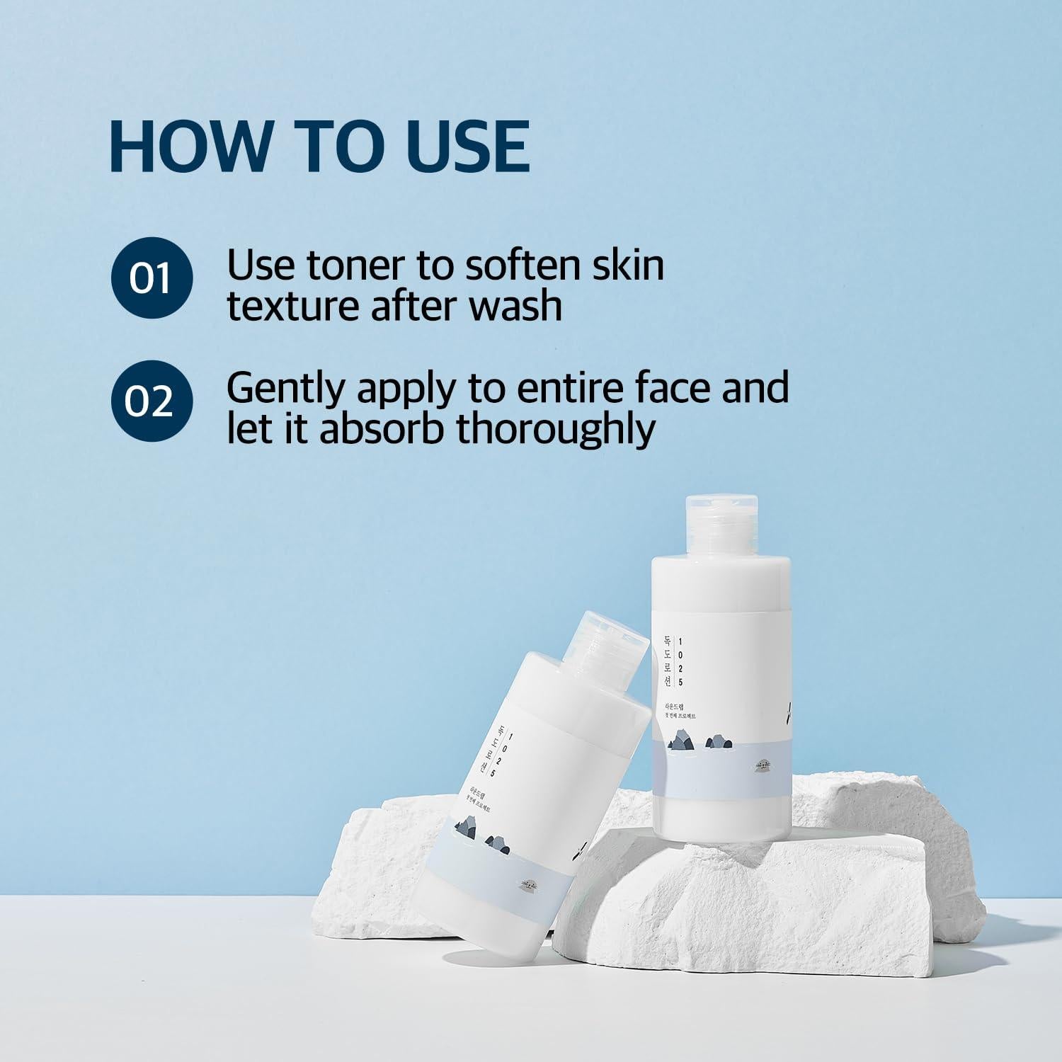 Loción Hidratante Facial ROUND LAB Dokdo 200 ml Ácido Hialurónico