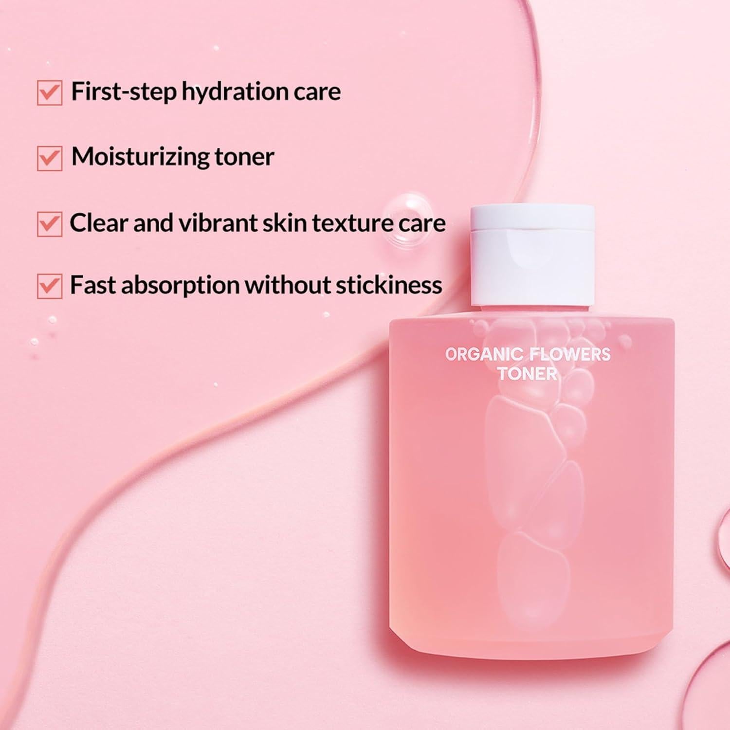 Tónico Facial Orgánico Whamisa 200ml - Sin Agua, Postbióticos