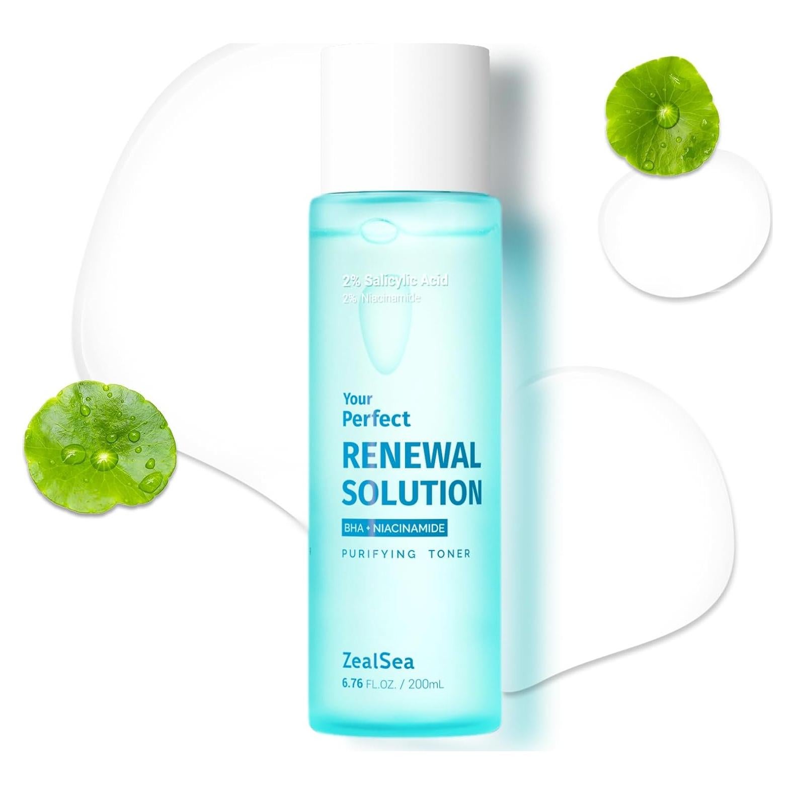 Tónico Facial BHA ZealSea 200ml Exfoliante Sin Alcohol