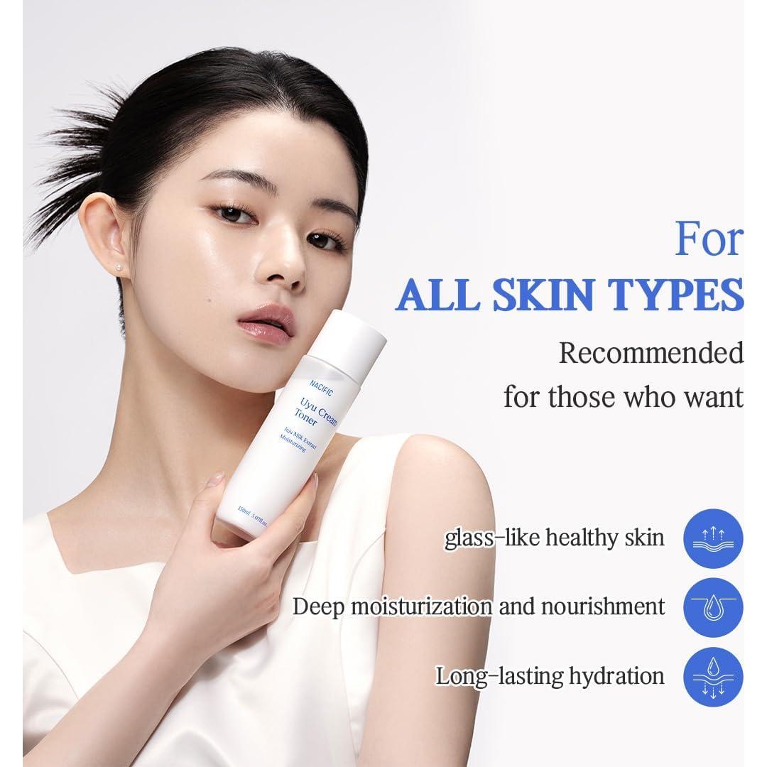 Tónico Facial NACIFIC Jeju 150ml con Extracto de Leche