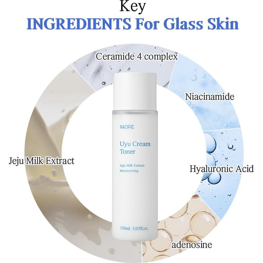 Tónico Facial NACIFIC Jeju 150ml con Extracto de Leche