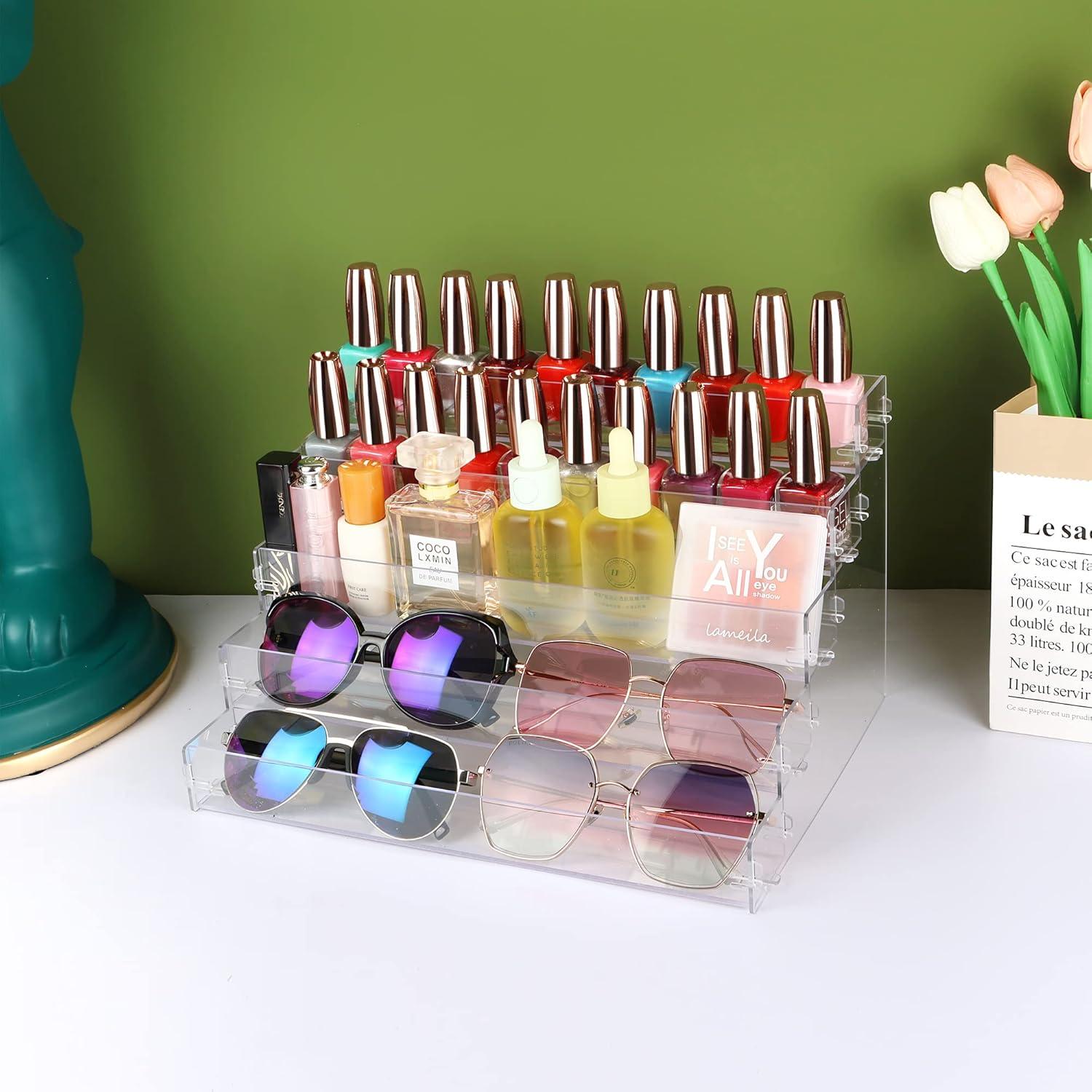 Organizador de Gafas de Sol 5 Niveles BVANQ Acrílico