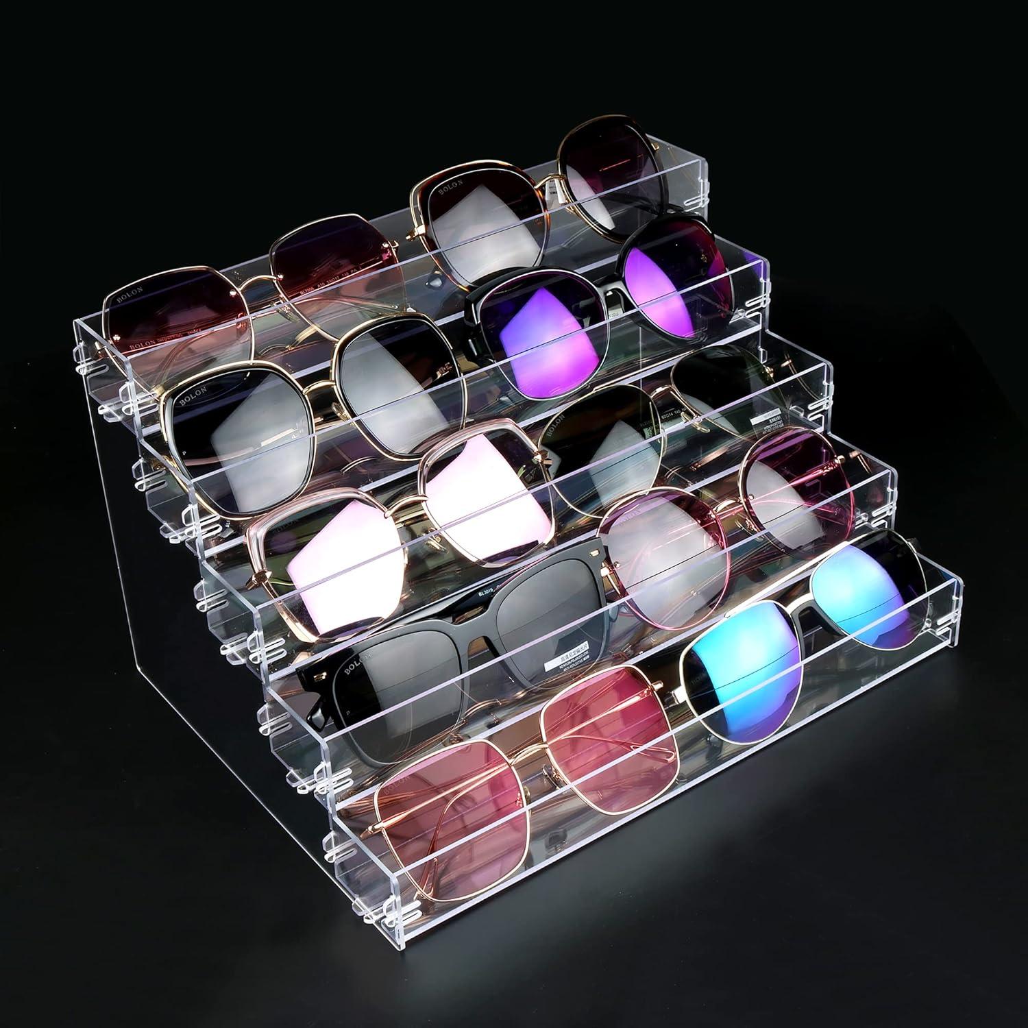 Organizador de Gafas de Sol 5 Niveles BVANQ Acrílico