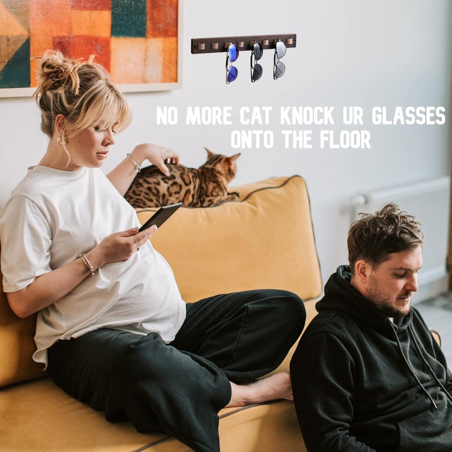 Organizador de Gafas de Sol KELEQUI ZAP Madera Rústica