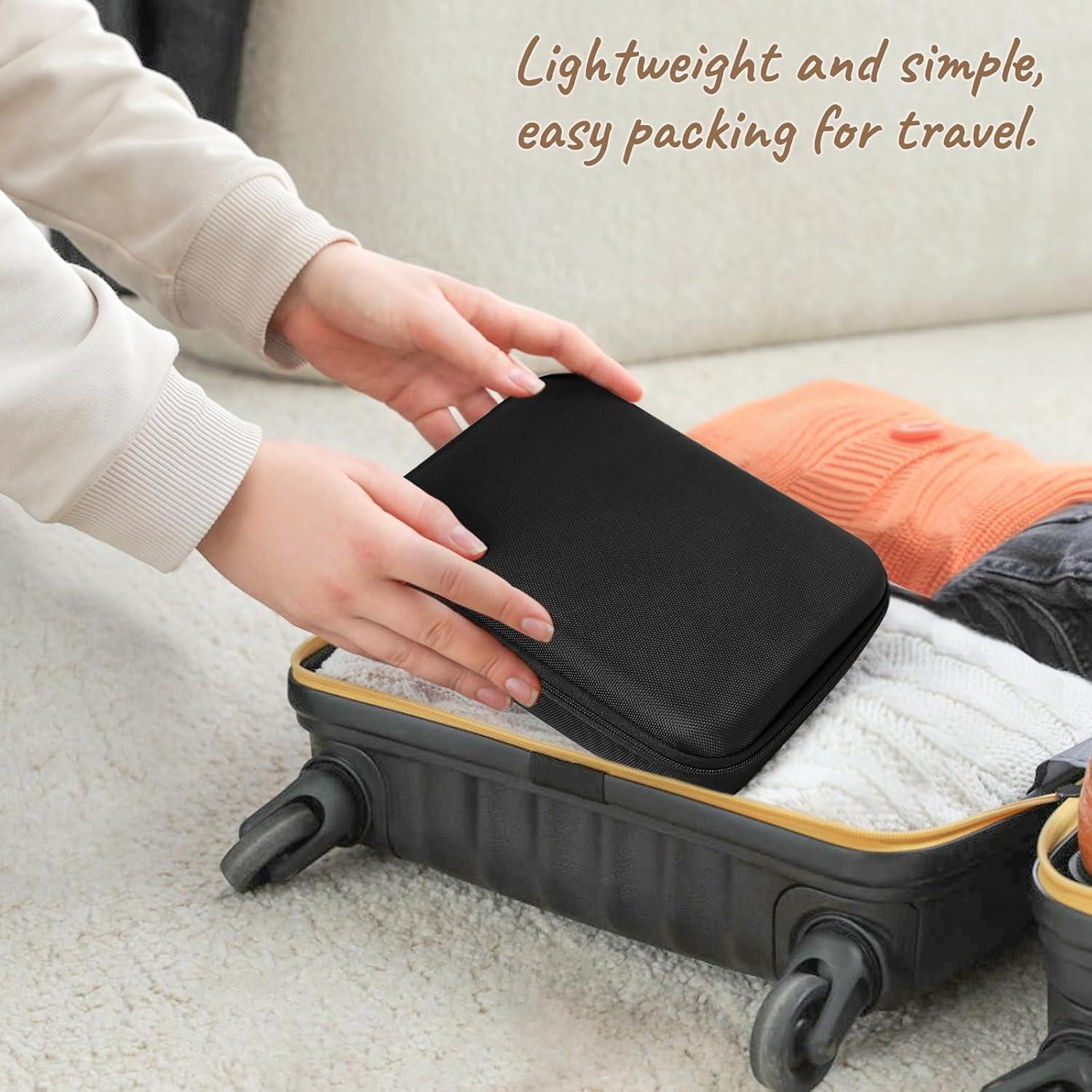 Organizador de Gafas de Sol Mkono 5 Ranuras Negro Mediano