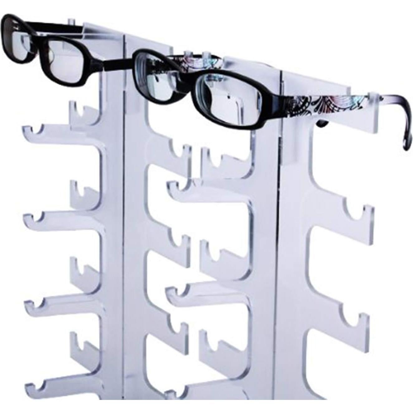 Soporte de Gafas JoySee Acrílico Transparente 10 Pares