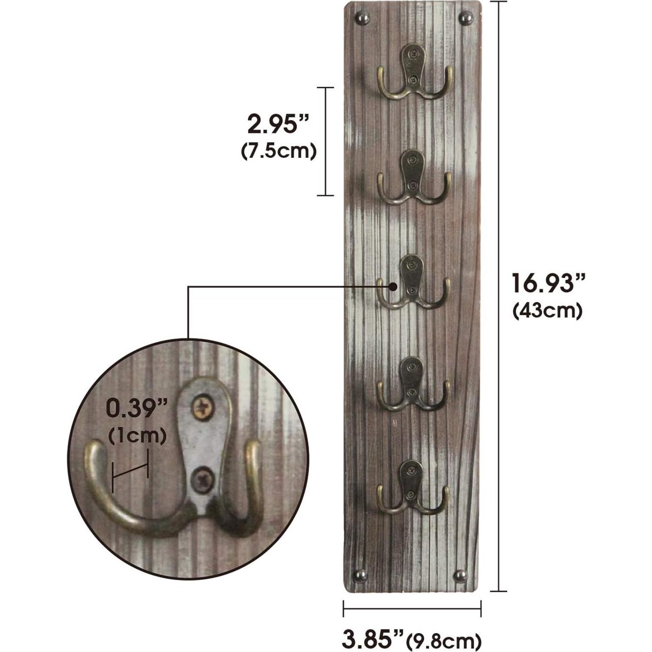 Organizador de Gafas de Sol de Madera JACKCUBE Diseño Rústico