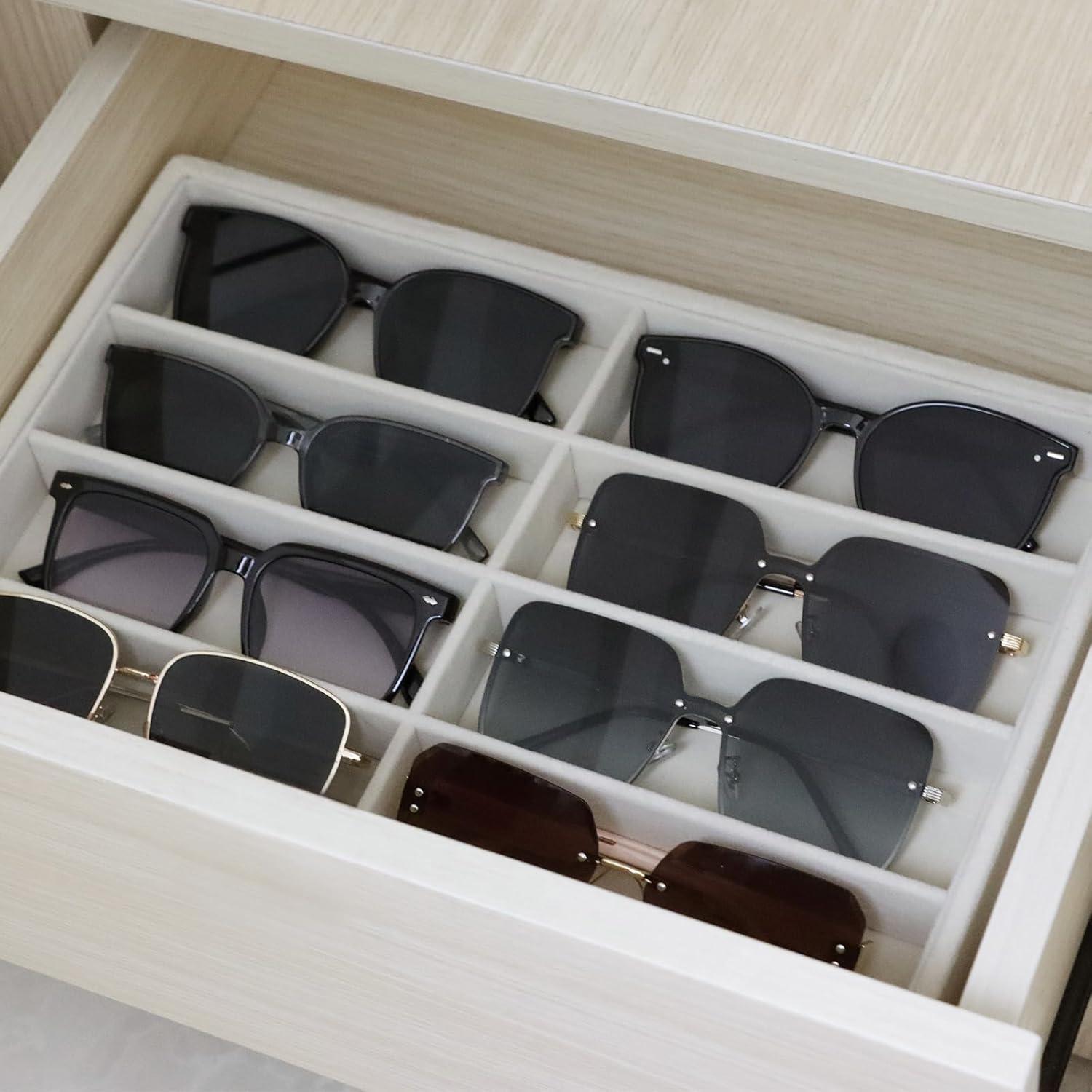 Organizador de Joyería y Gafas de Sol Fordonral Terciopelo