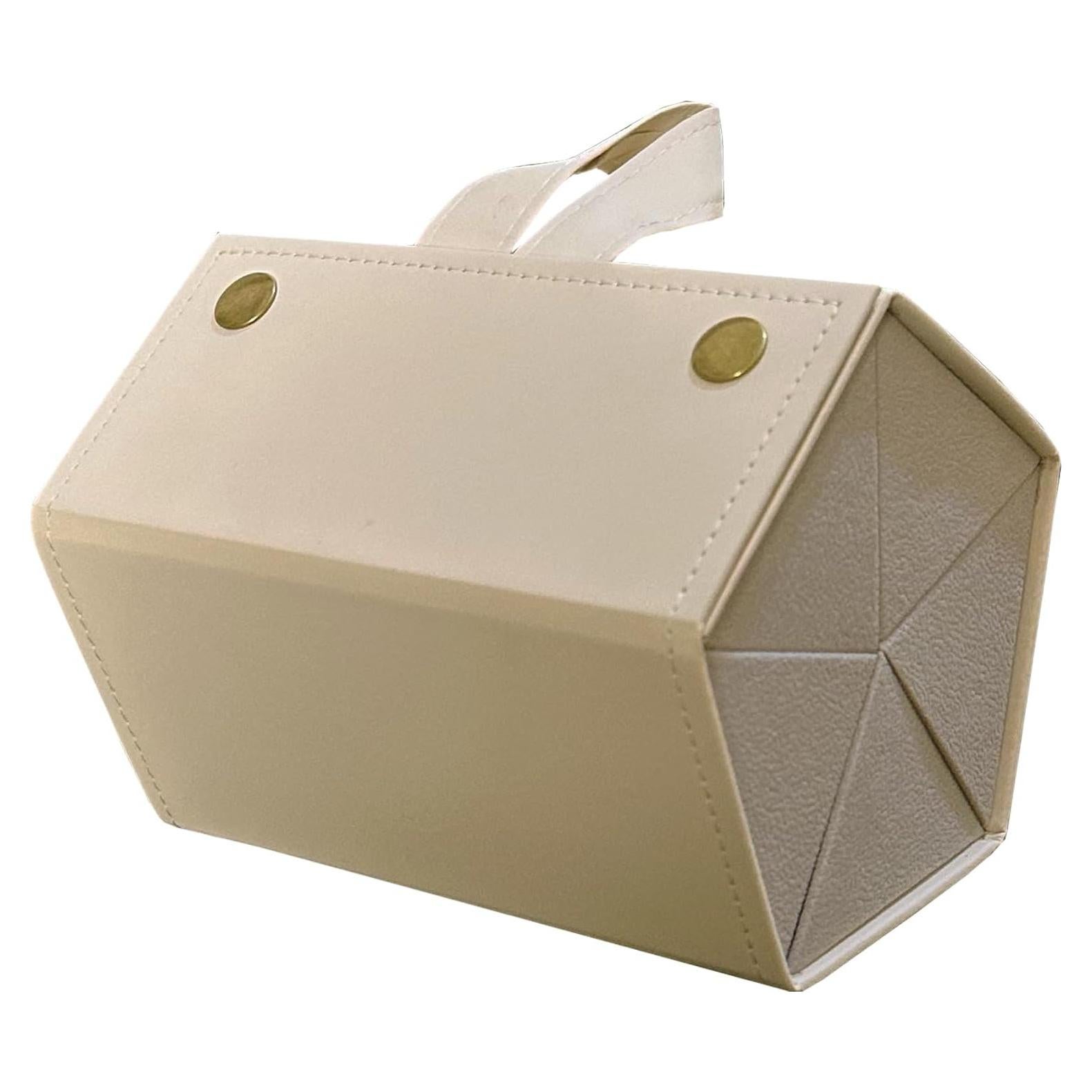 Estuche Organizador de Gafas Longjet 5 Compartimentos Beige