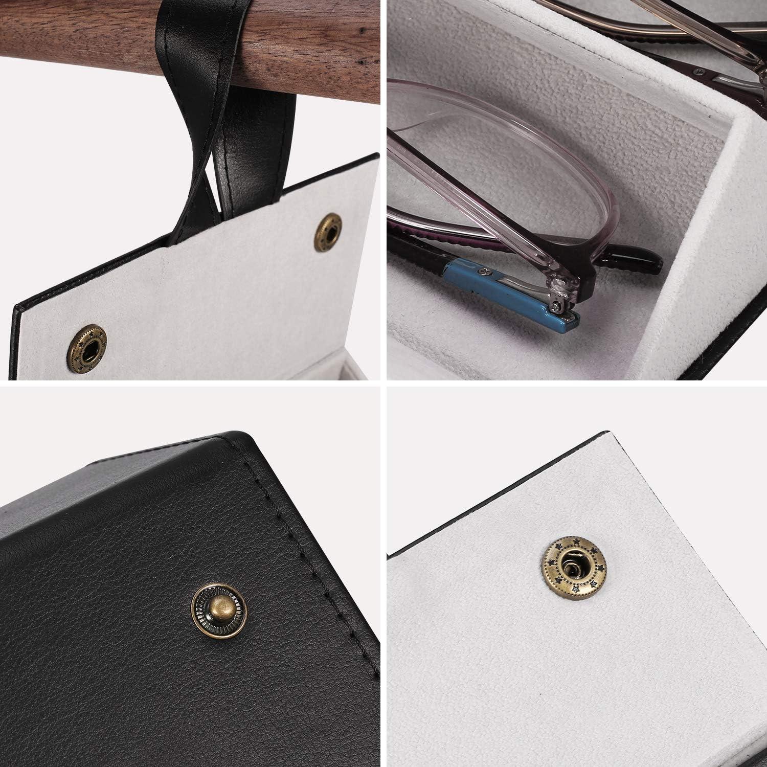 Organizador de Gafas de Sol SMARTTOP 5 Ranuras Plegable Negro