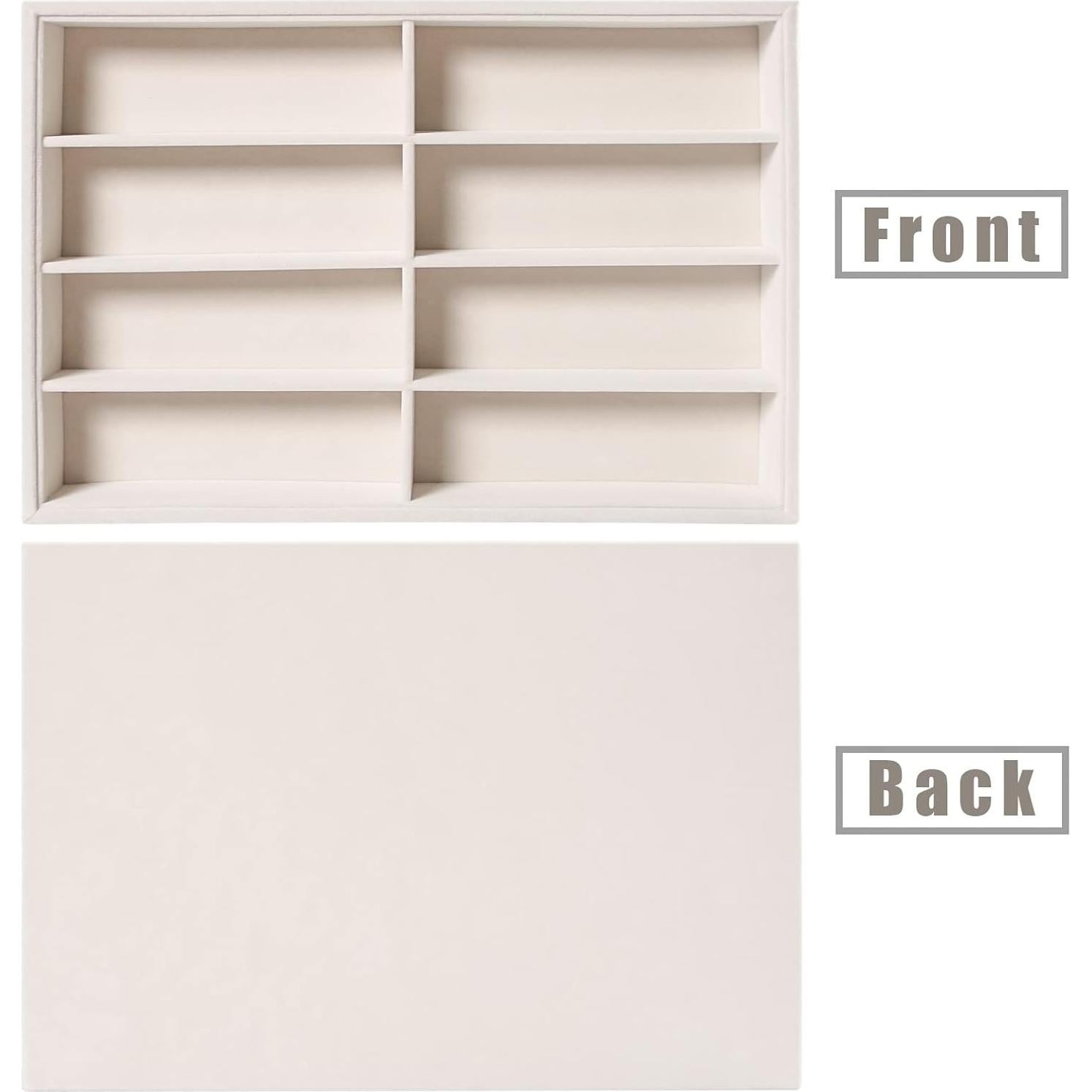 Organizador de Gafas Beige Pangkeep 8 Compartimentos