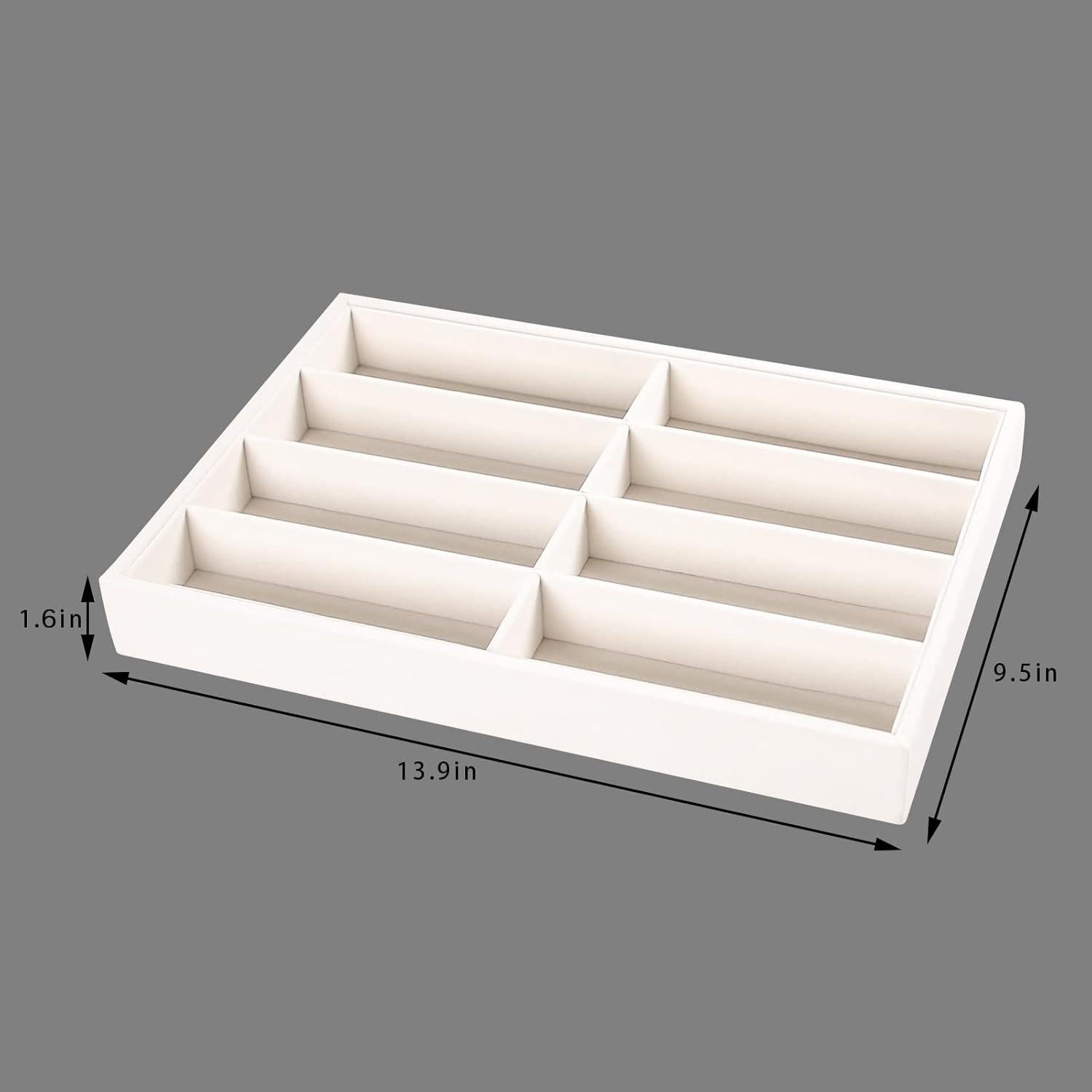 Organizador de Gafas Beige Pangkeep 8 Compartimentos