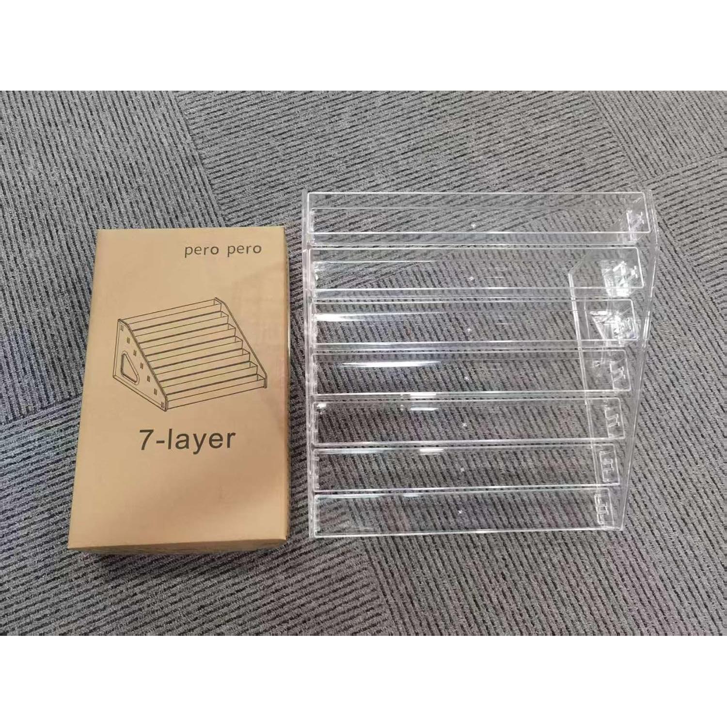 Organizador de Esmalte de Uñas Acrílico 7 Capas Pero Pero