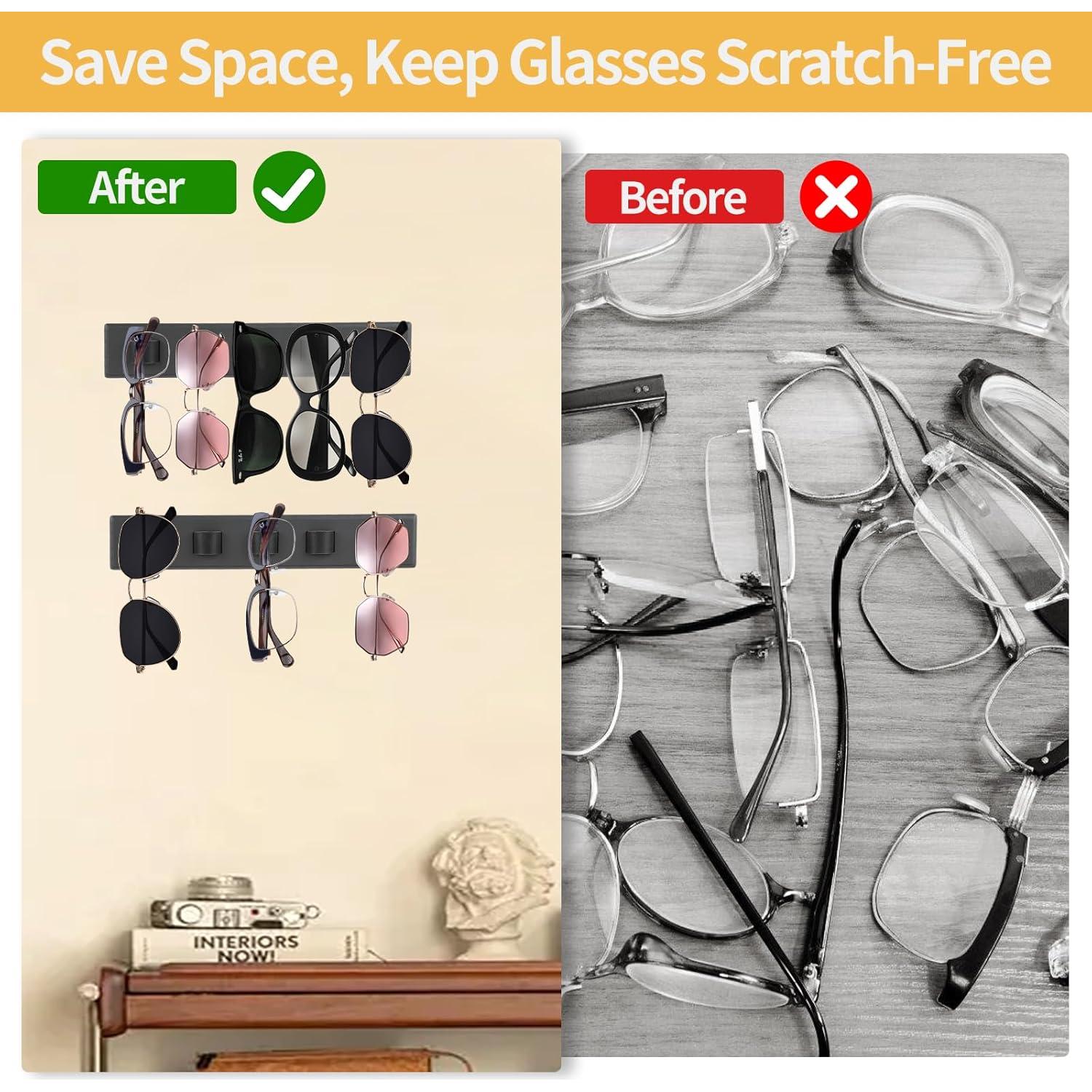 Organizador de Gafas de Sol Gelobo - Madera, 2 Piezas