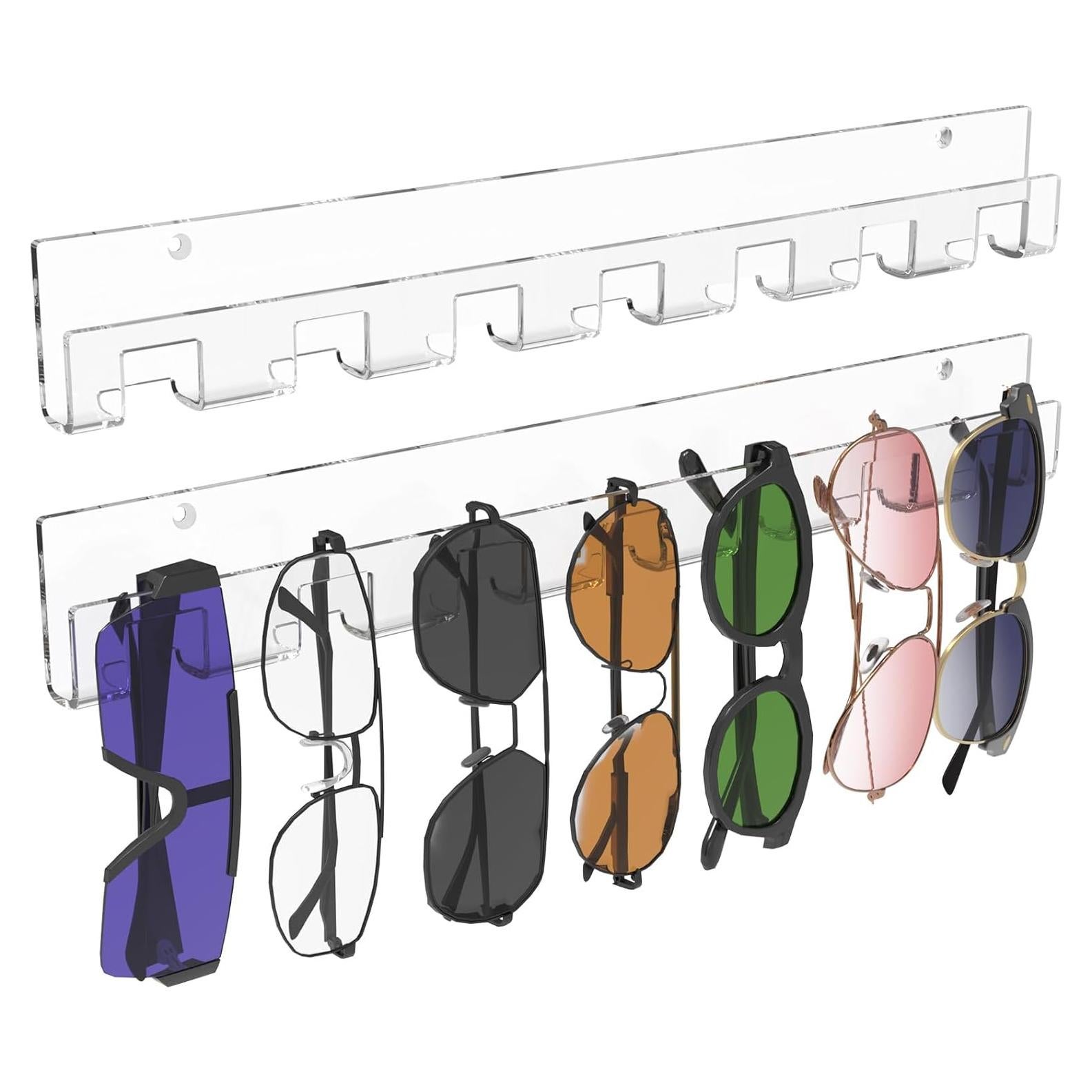 Organizador de Gafas de Sol MaxGear, 2 Paquetes, Acrílico