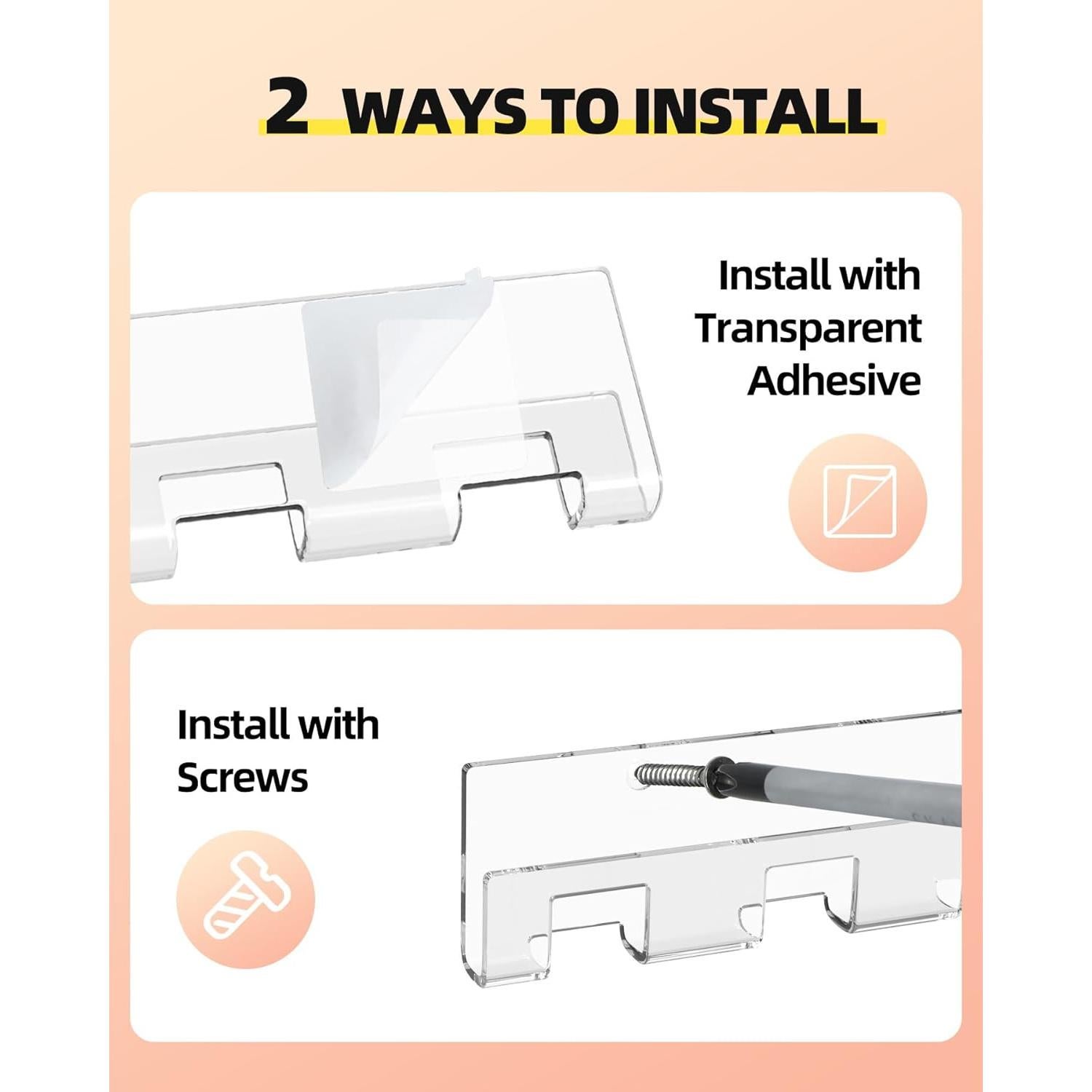 Organizador de Gafas de Sol MaxGear, 2 Paquetes, Acrílico