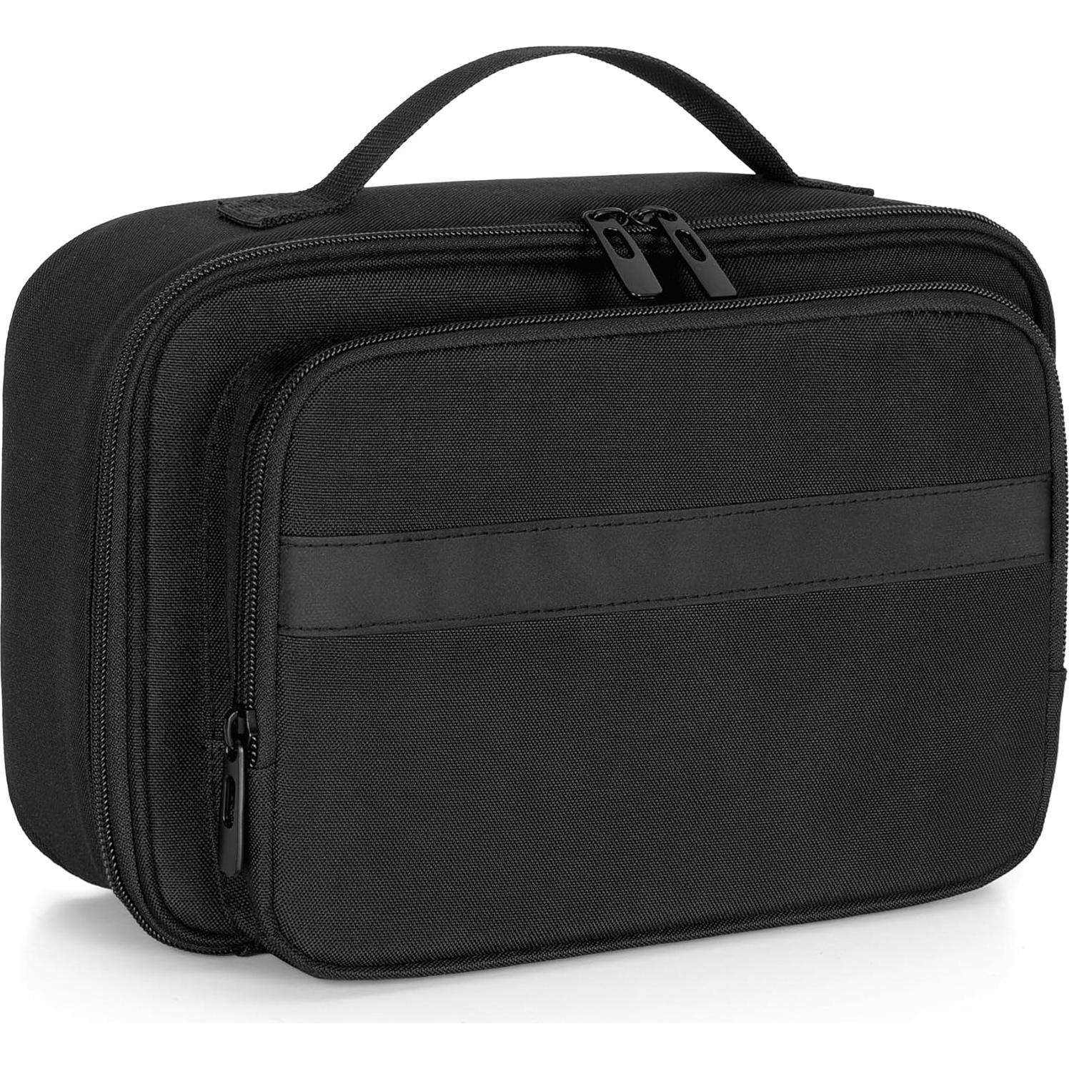 Organizador de Gafas CURMIO Estuche de Viaje Negro 7 Pares