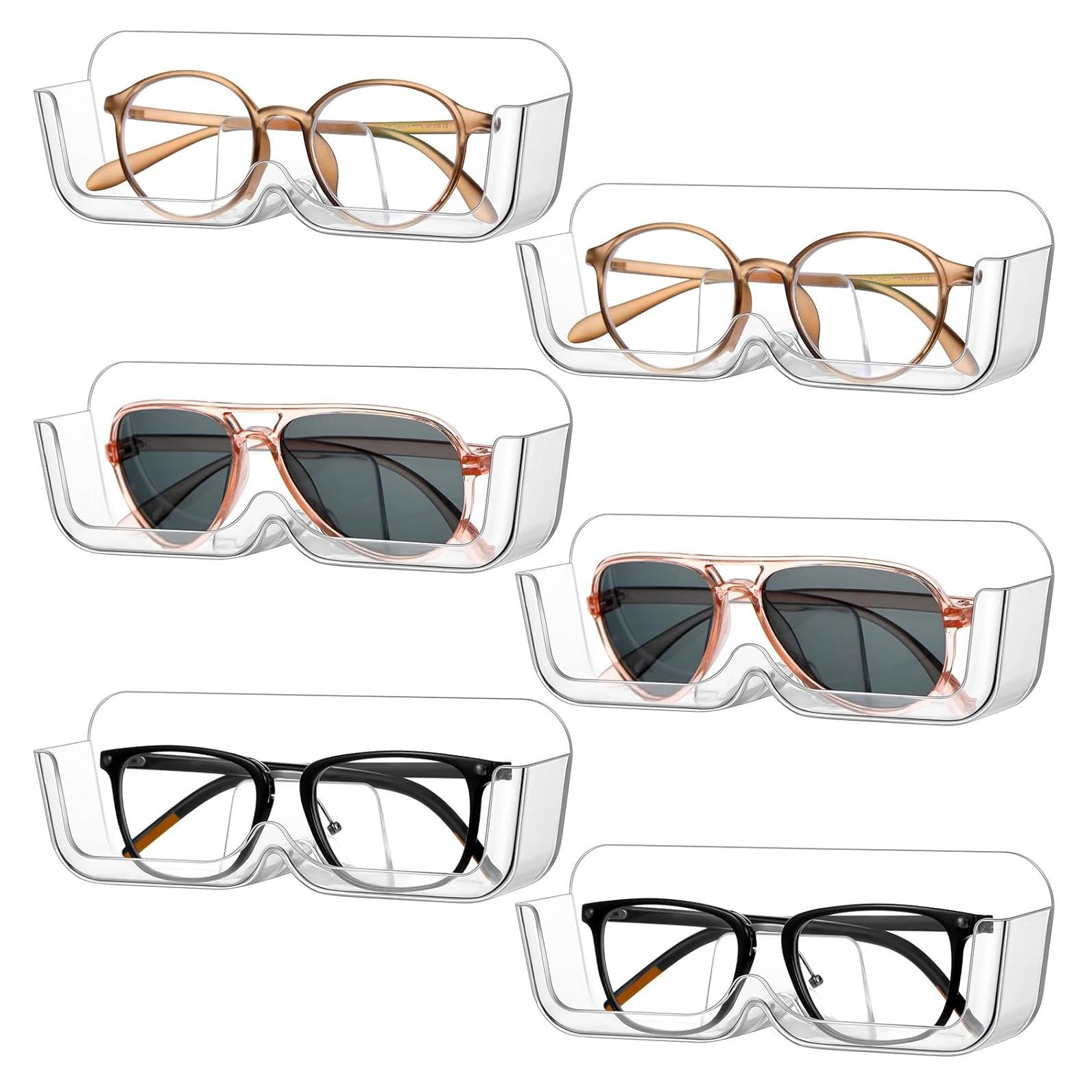 Organizador de Gafas de Sol de Pared Willinglong 6 Piezas