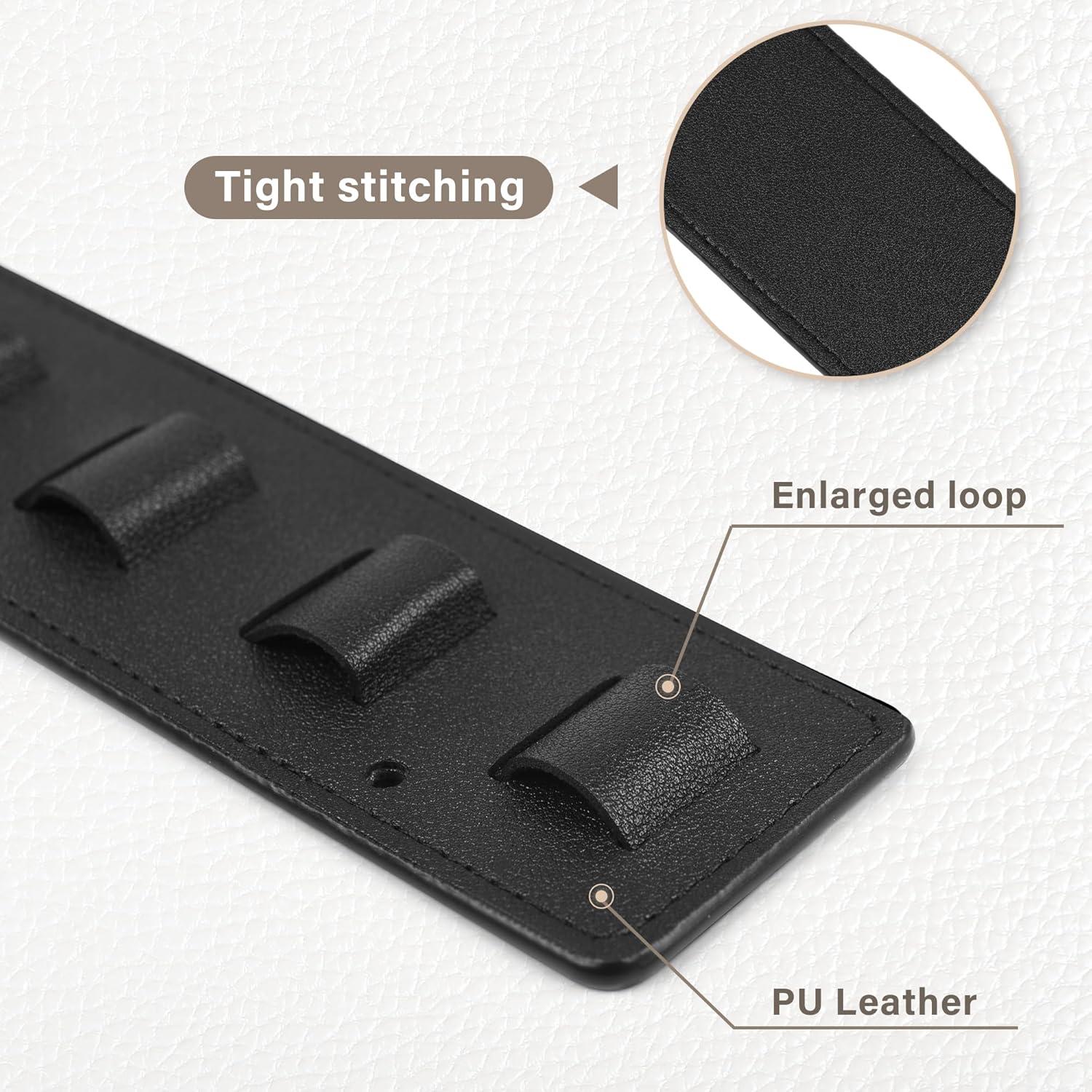 Organizador de Gafas de Sol Montado en Pared TWOQZ Negro