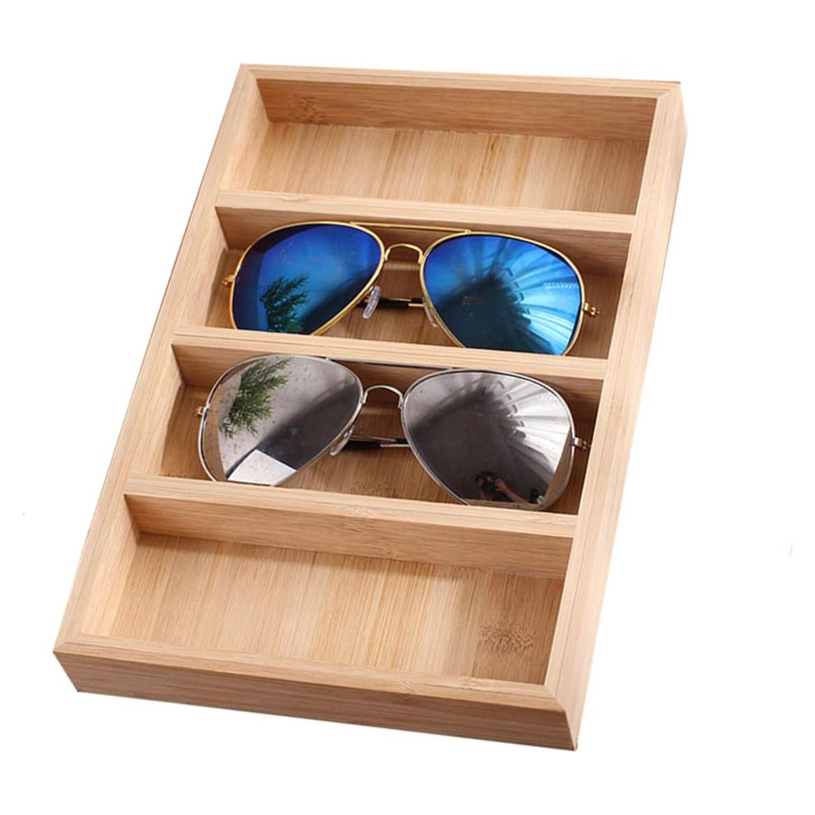 Bandeja de Exhibición de Gafas TANG SONG 4 Compartimentos